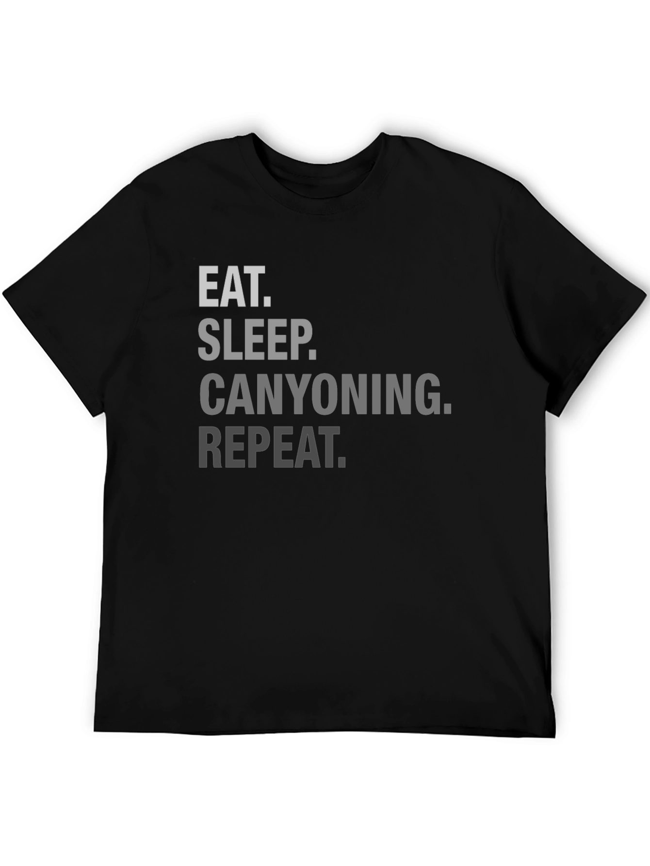 Eat Sleep Canyoning Repeat Graphic Tee