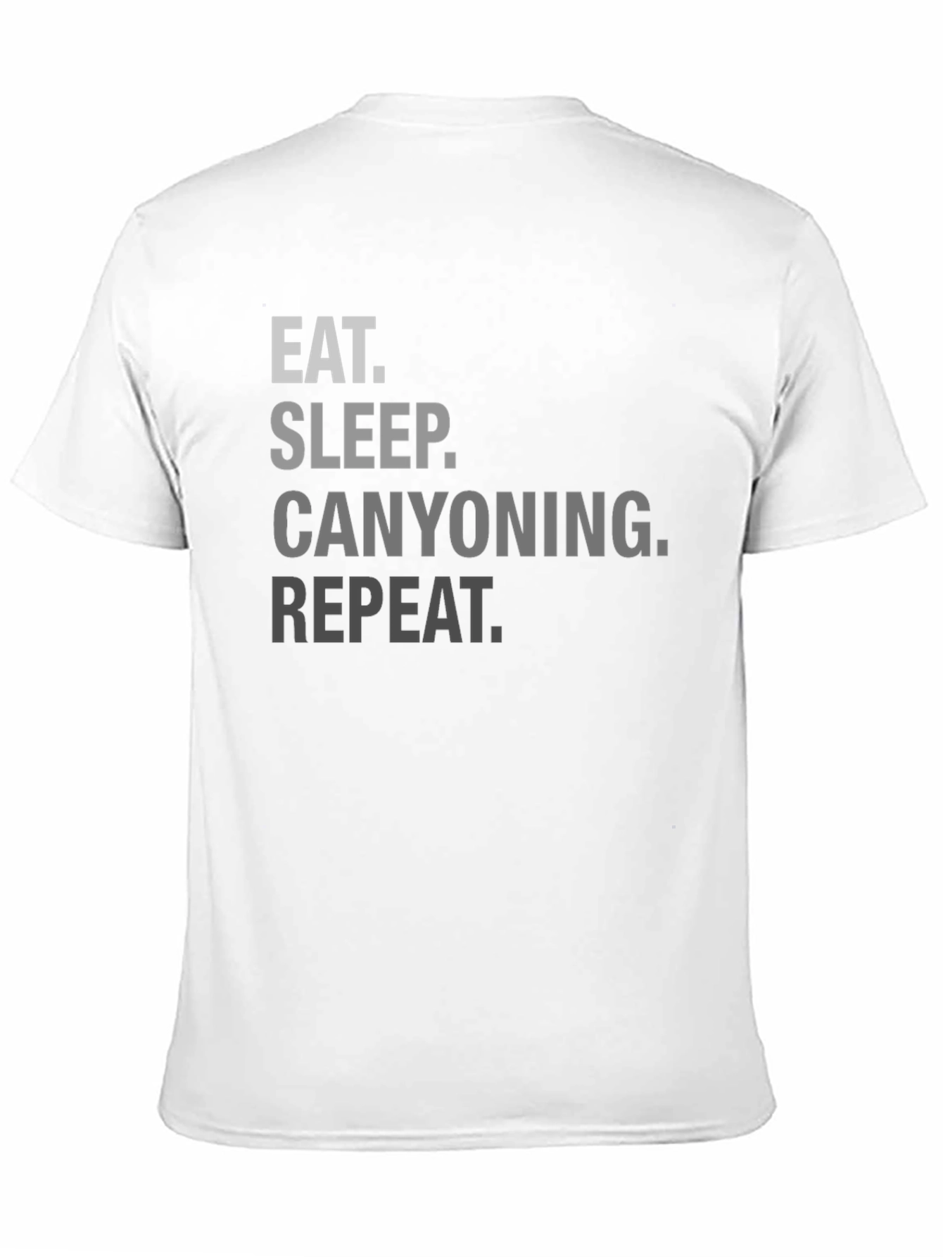 Eat Sleep Canyoning Repeat Graphic Tee