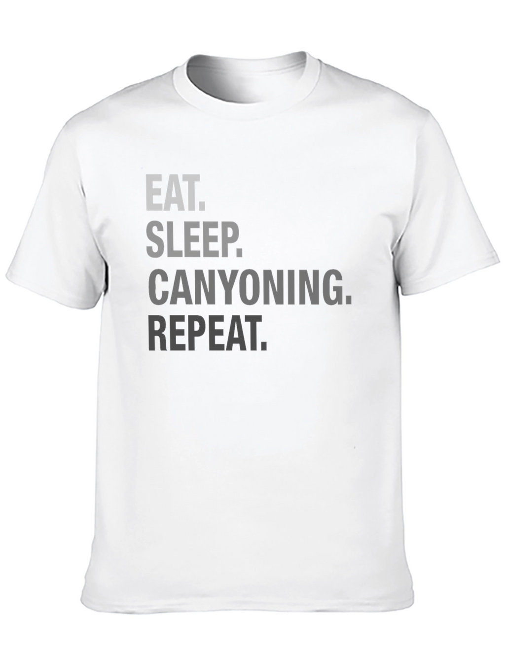 Eat Sleep Canyoning Repeat Graphic Tee