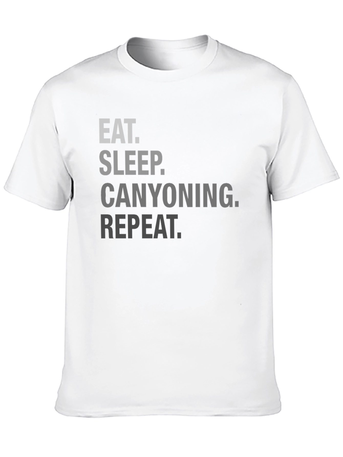 Eat Sleep Canyoning Repeat Graphic Tee