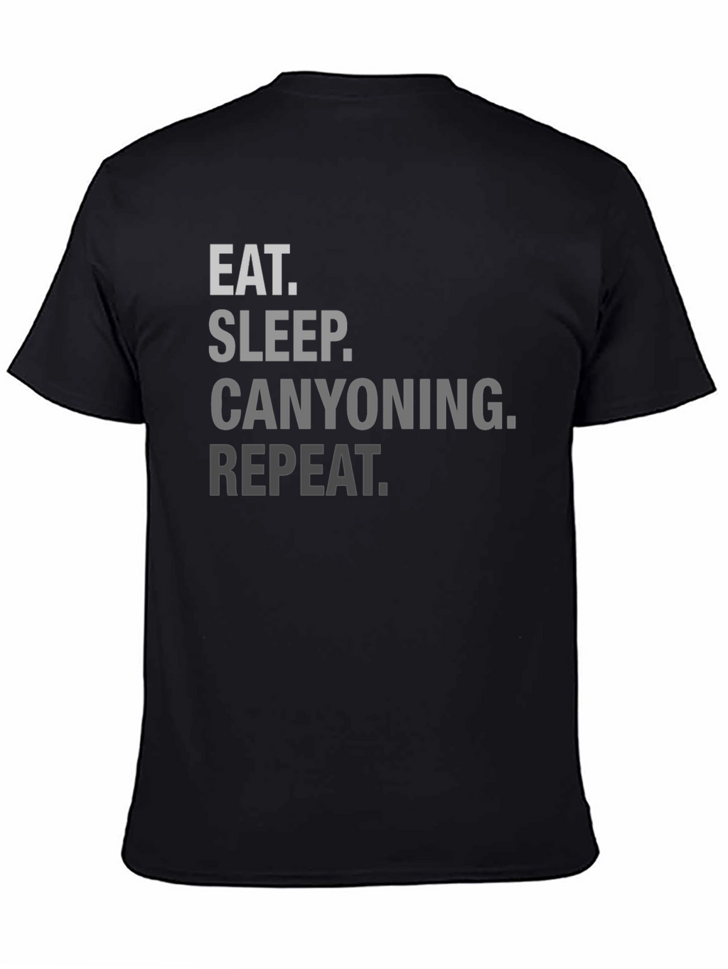 Eat Sleep Canyoning Repeat Graphic Tee