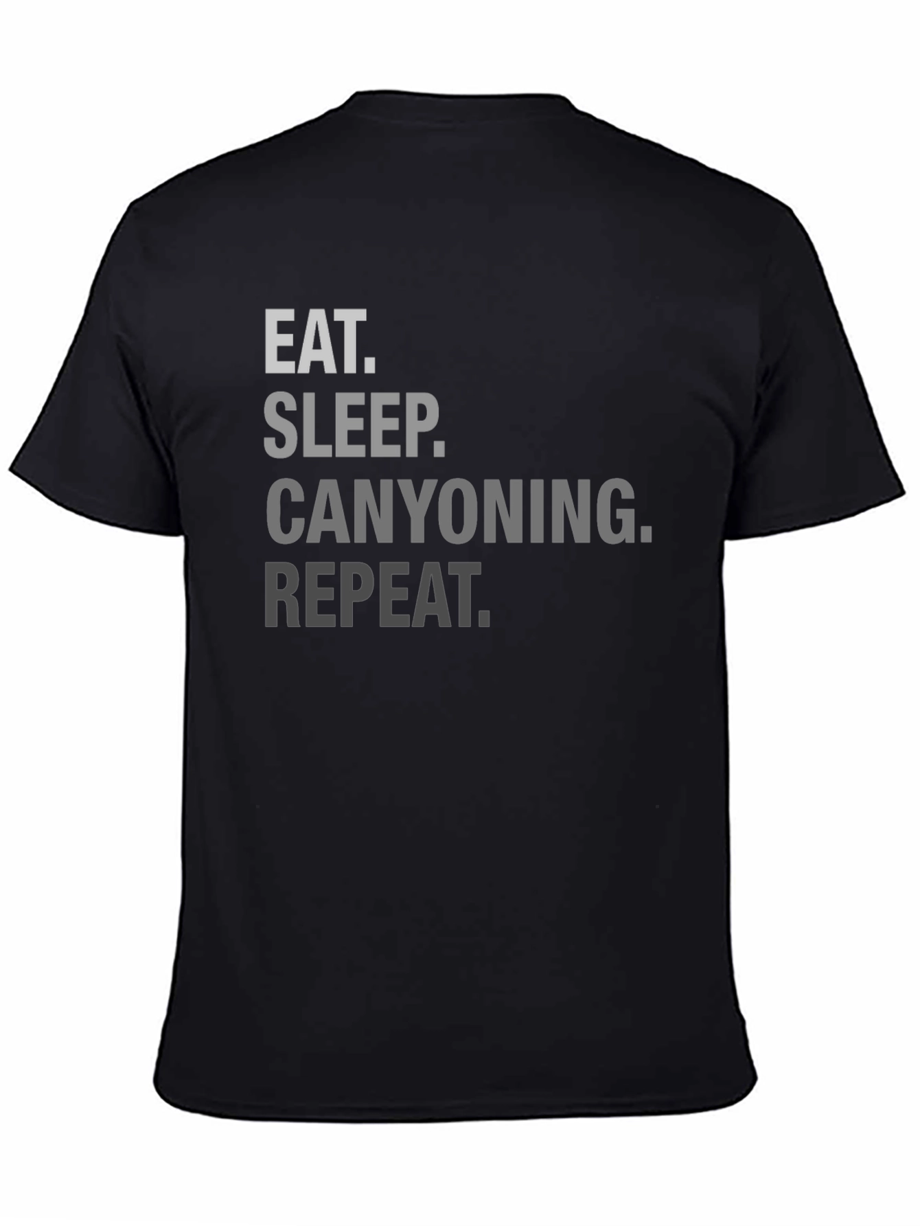 Eat Sleep Canyoning Repeat Graphic Tee
