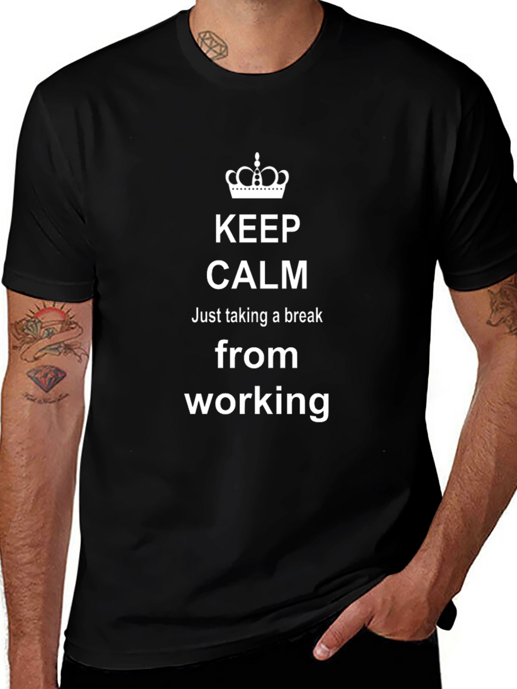 Keep Calm Break T-Shirt - Relaxing Mode On