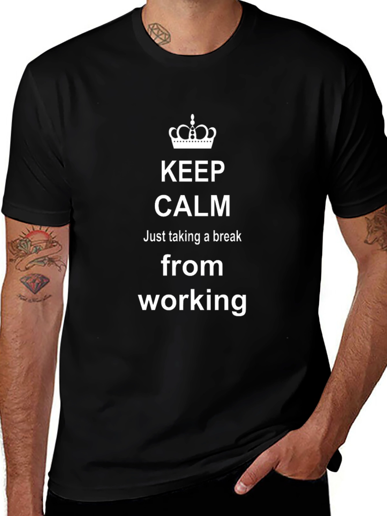 Keep Calm Break T-Shirt - Relaxing Mode On