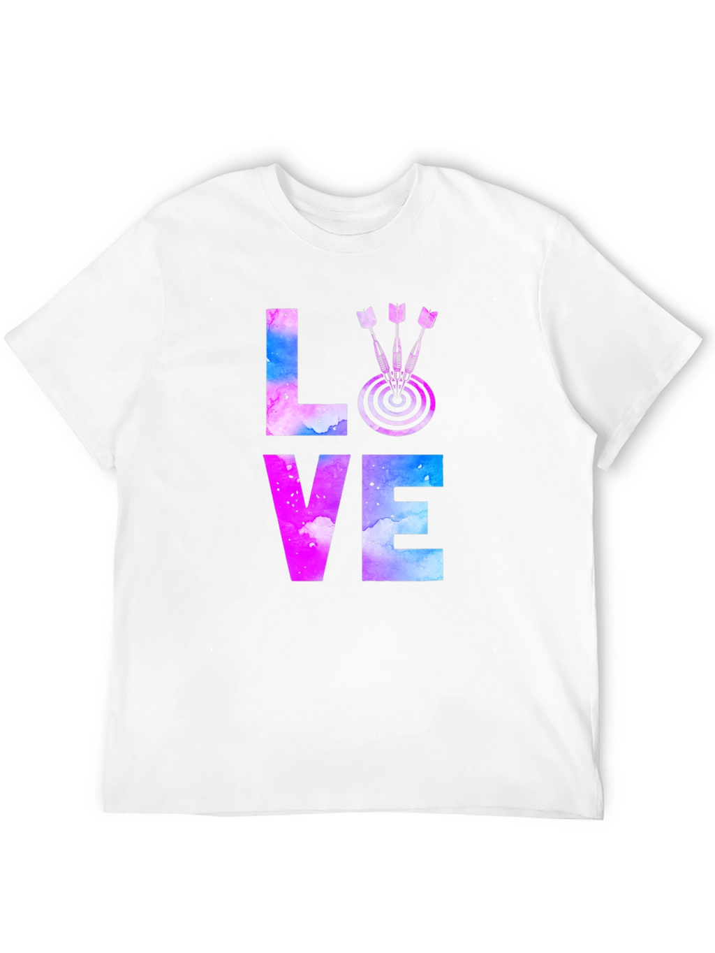 Love Darts Graphic Tee - Stylish Unisex T-Shirt