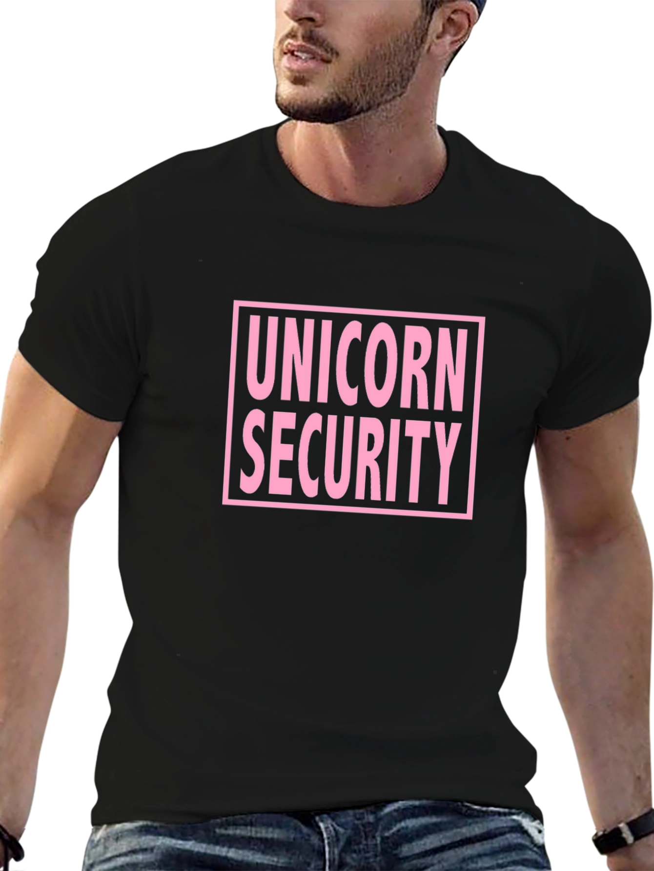 Unicorn Security Graphic T-Shirt