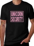 Unicorn Security Graphic T-Shirt