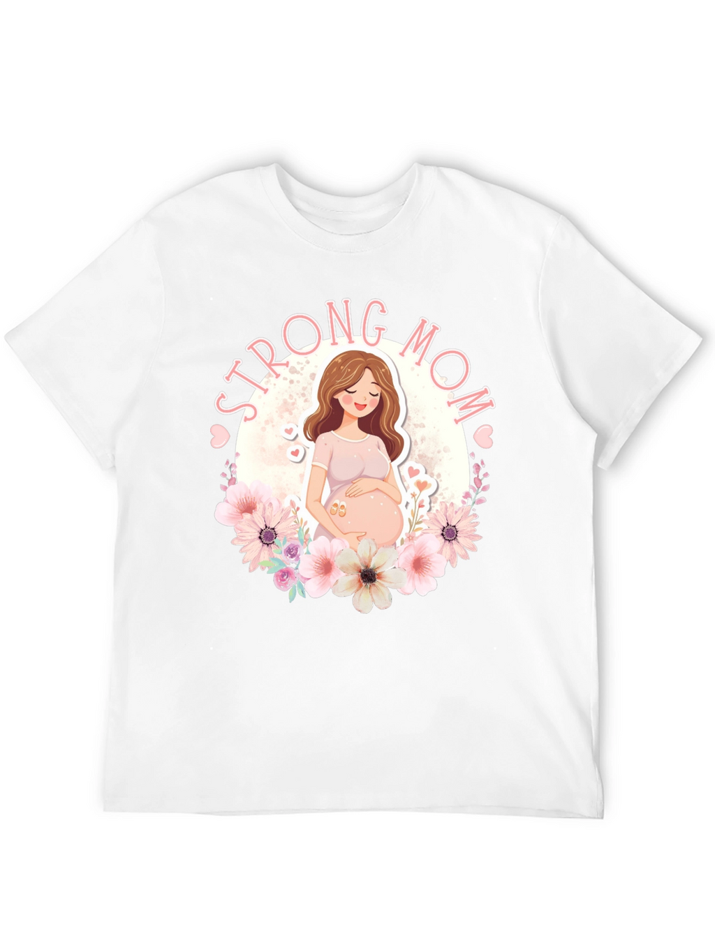 Strong Mom T-Shirt - Pregnancy Gift