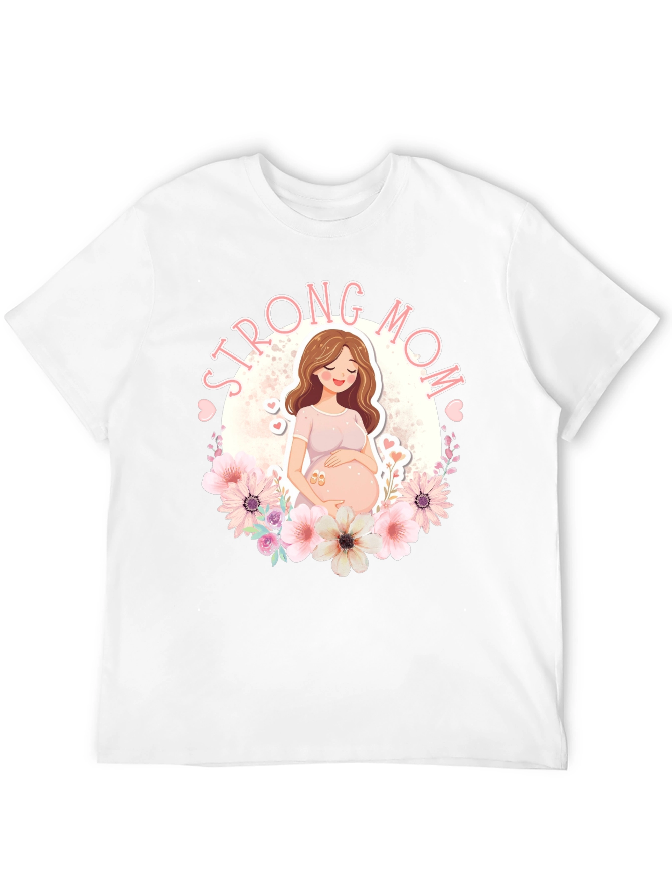 Strong Mom T-Shirt - Pregnancy Gift