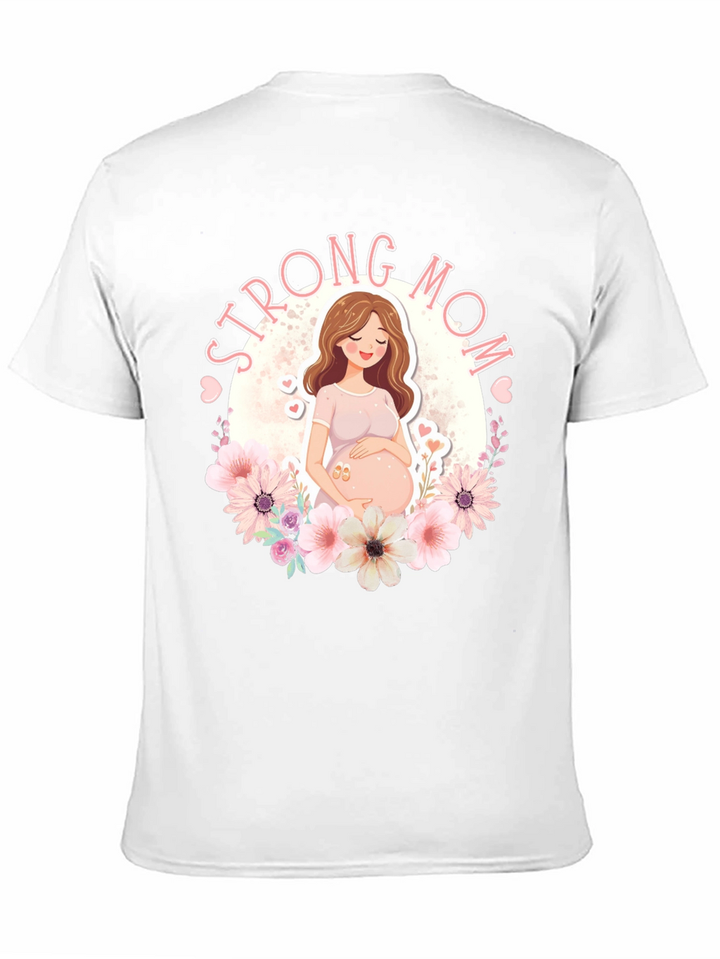 Strong Mom T-Shirt - Pregnancy Gift