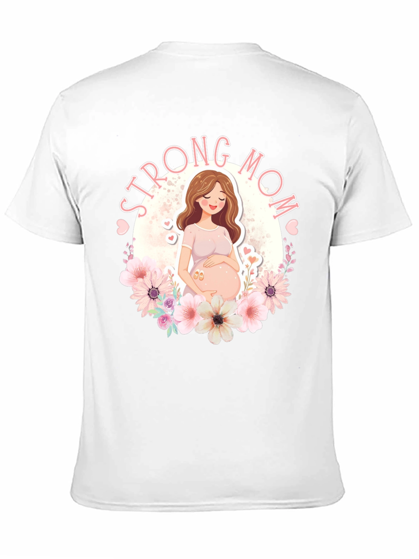 Strong Mom T-Shirt - Pregnancy Gift