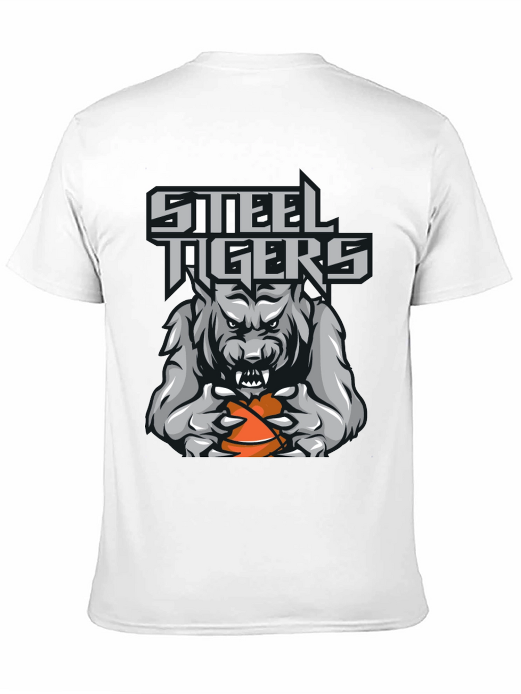 Steel Tigers Basketball Graphic T-Shirt