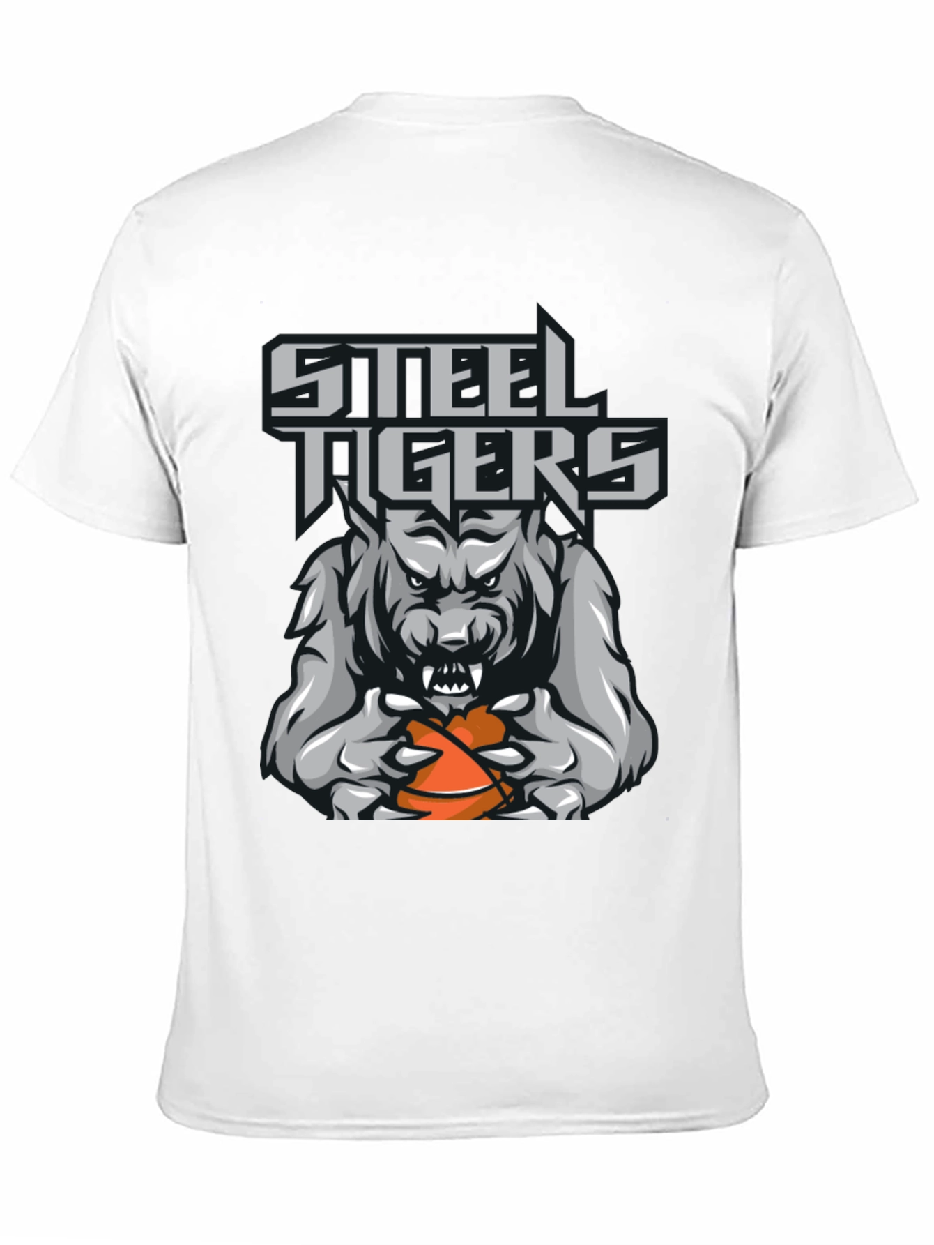 Steel Tigers Basketball Graphic T-Shirt