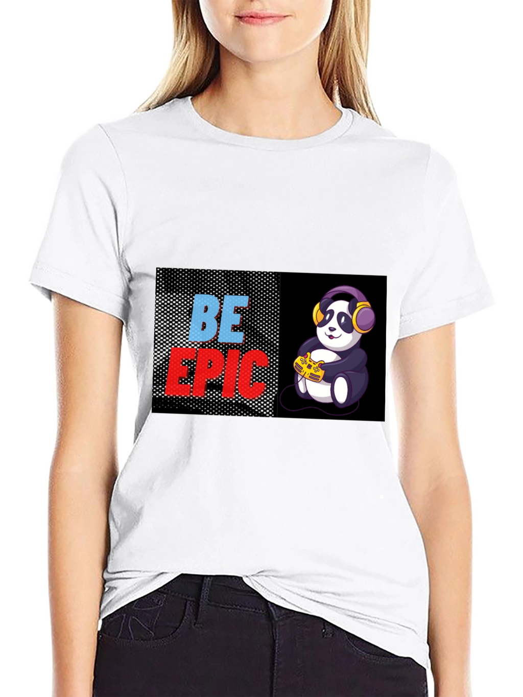 Be Epic Gaming Panda T-Shirt