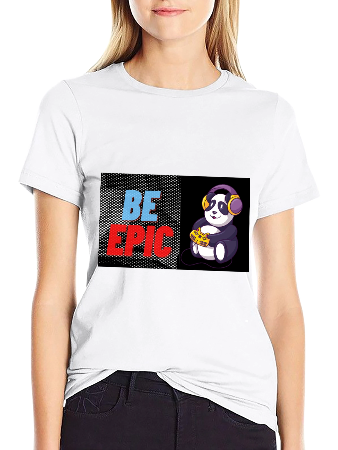 Be Epic Gaming Panda T-Shirt