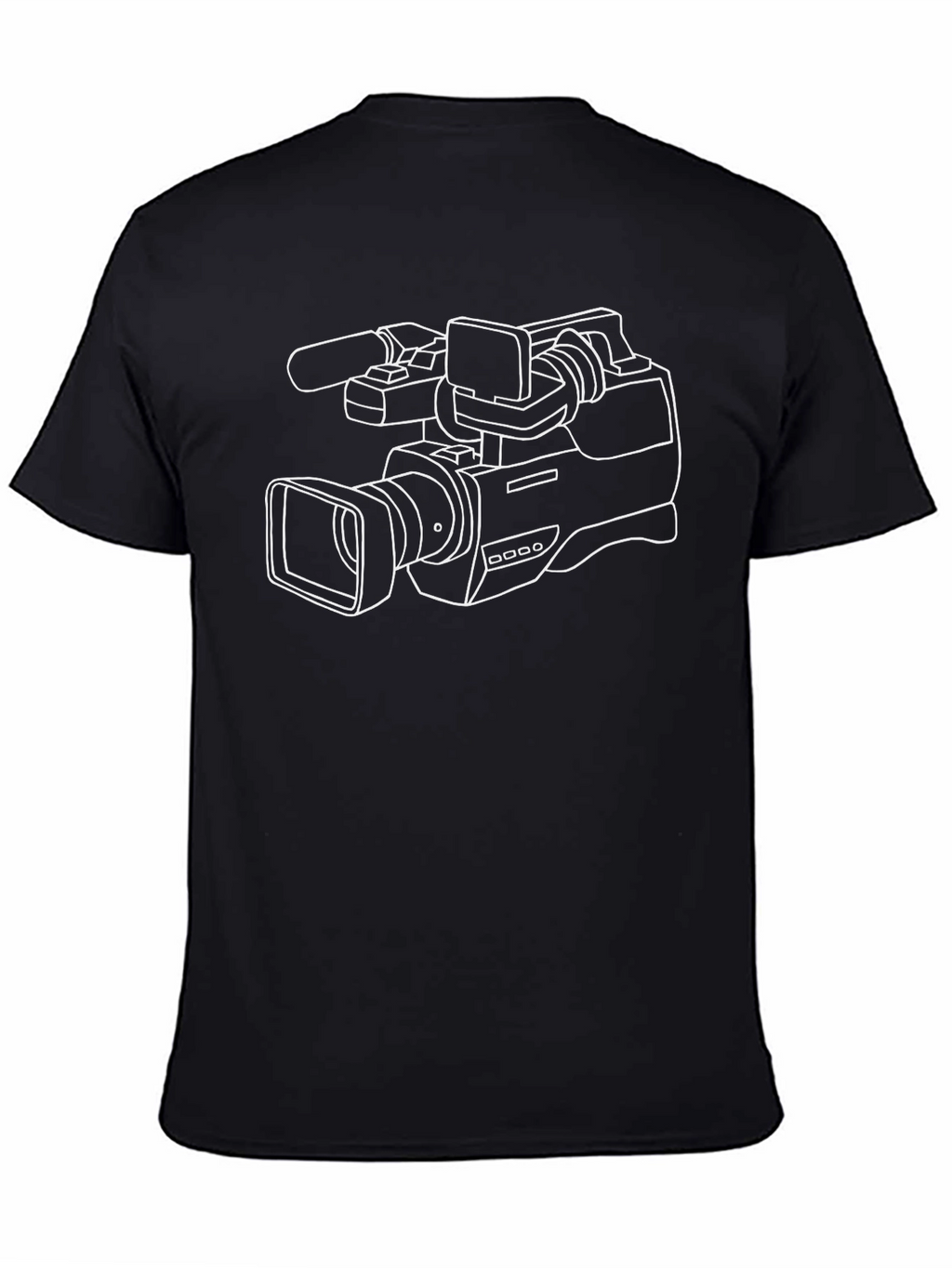 Camera Graphic Tee - Classic Filmmaker Style