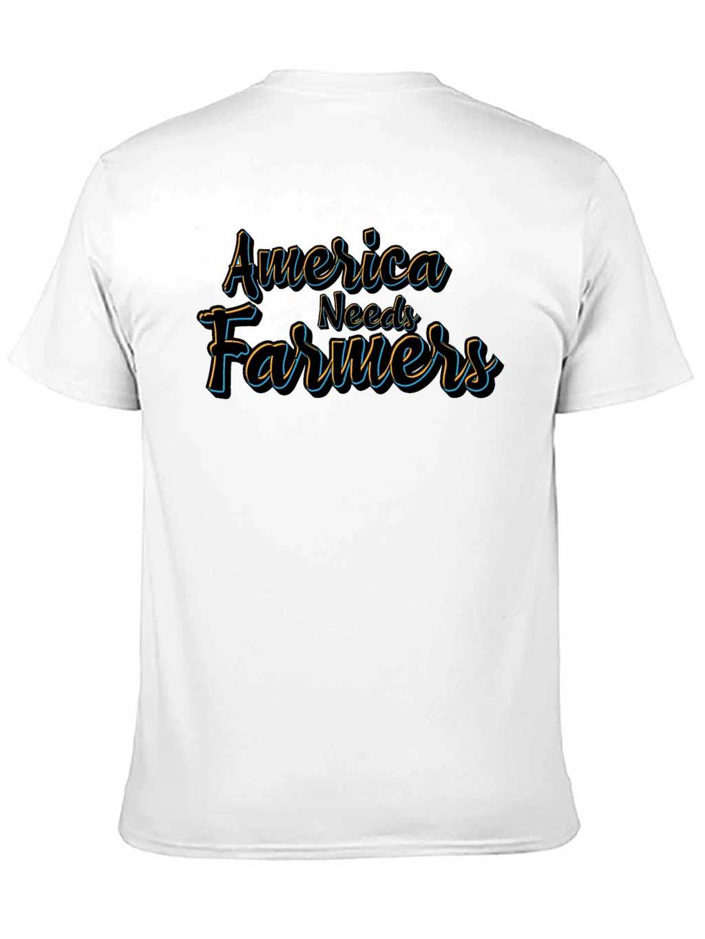 America Needs Farmers Graphic T-Shirt