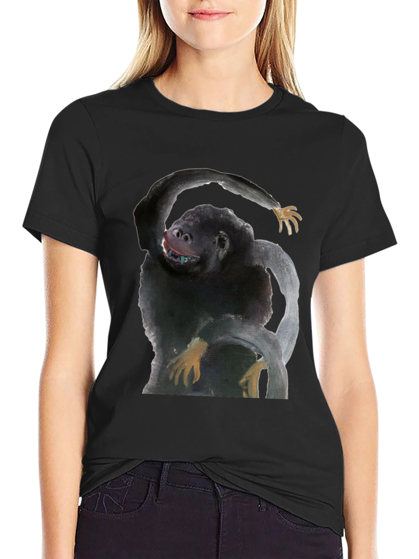 Primate Graphic Tee - Black T-Shirt