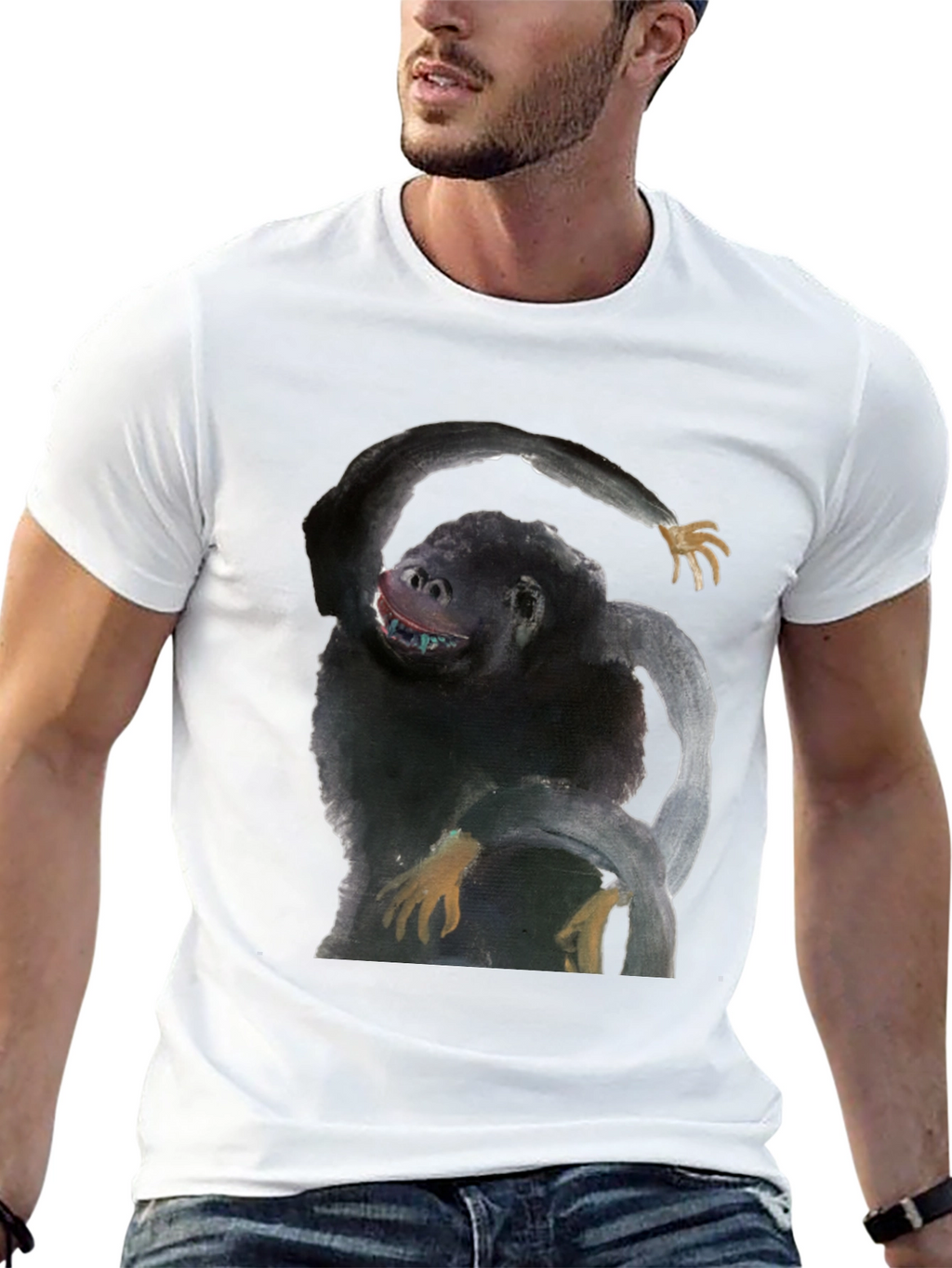 Primate Graphic Tee - Black T-Shirt