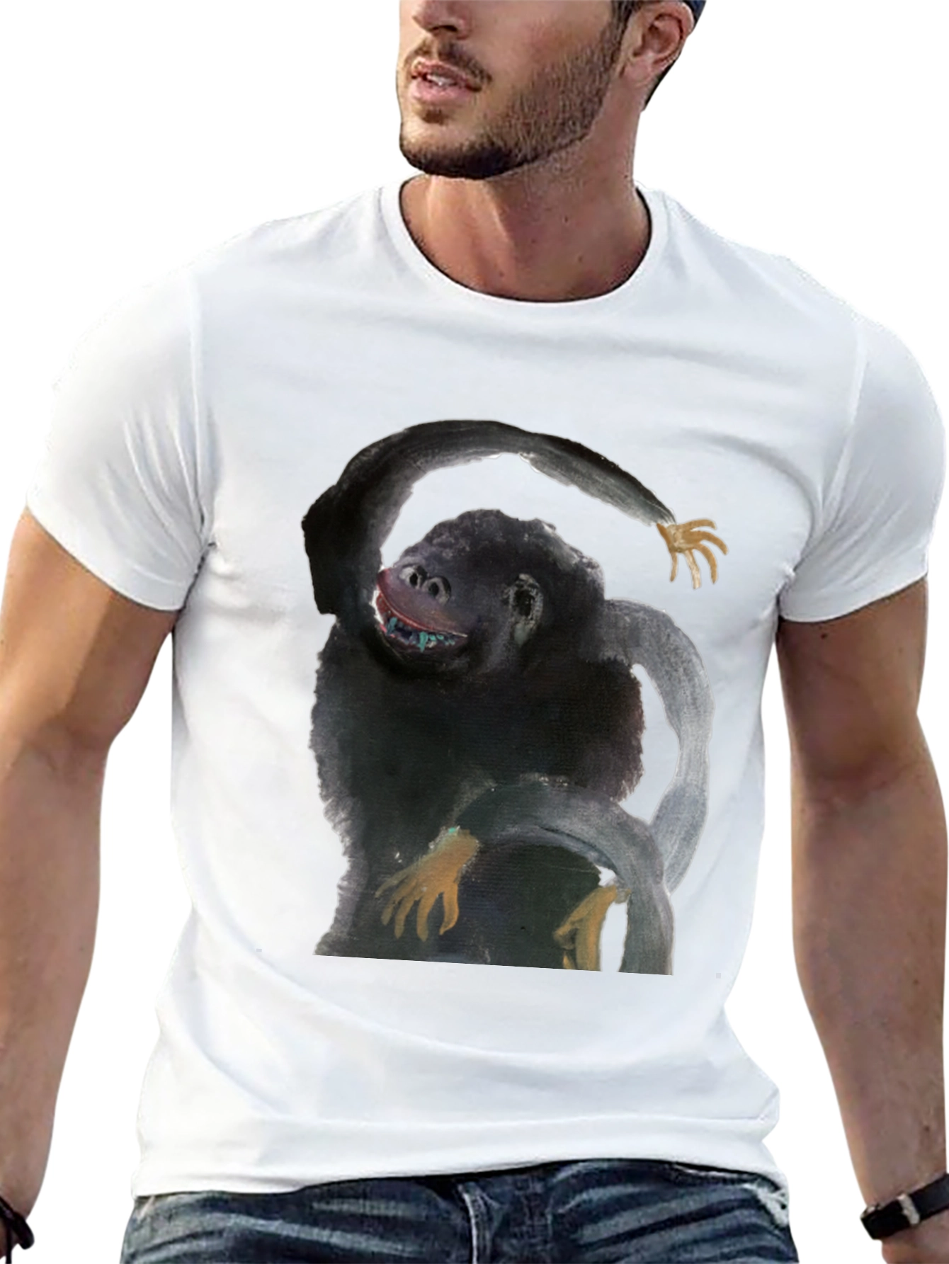 Primate Graphic Tee - Black T-Shirt