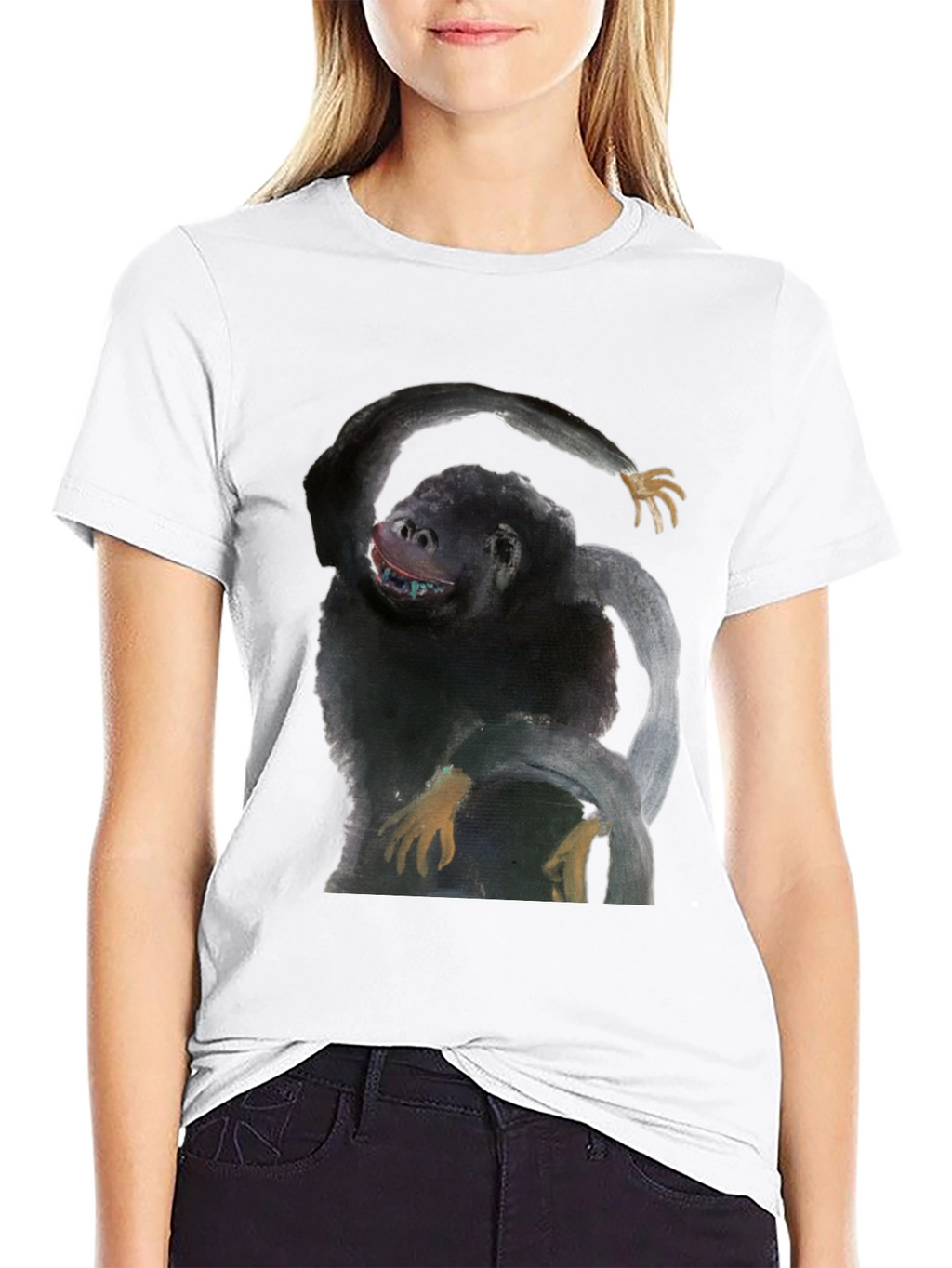Primate Graphic Tee - Black T-Shirt