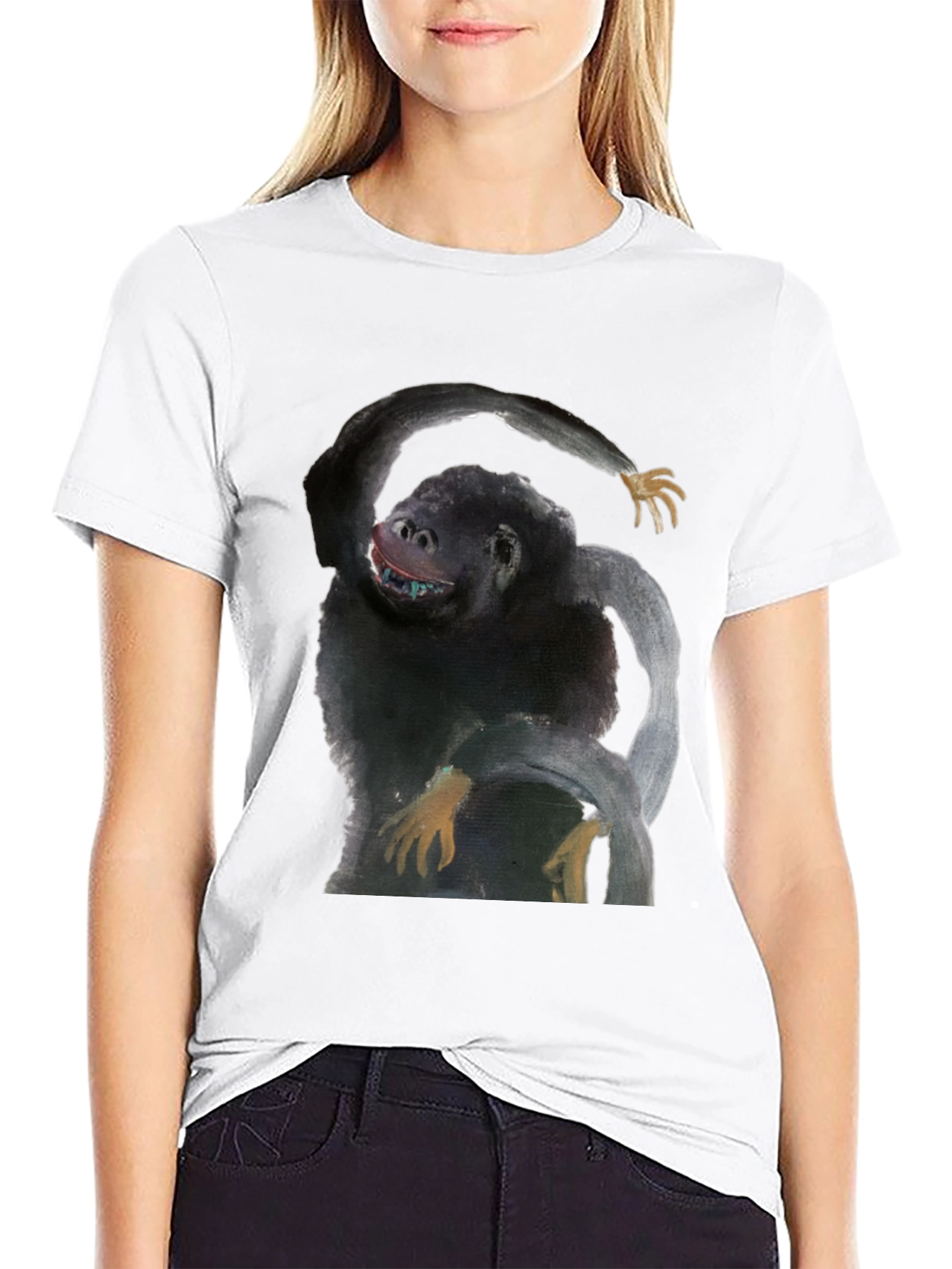 Primate Graphic Tee - Black T-Shirt