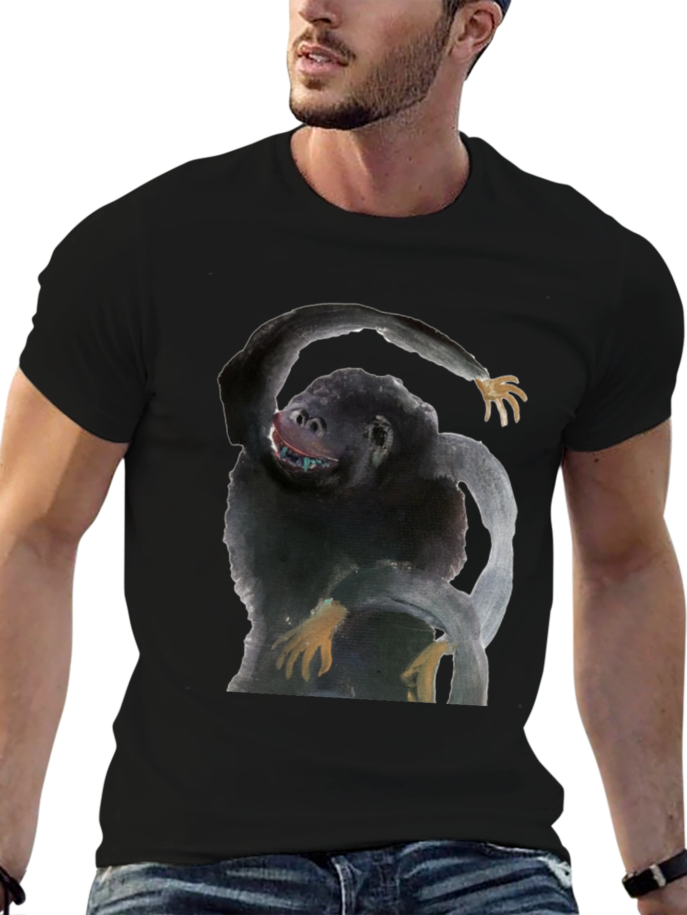 Primate Graphic Tee - Black T-Shirt