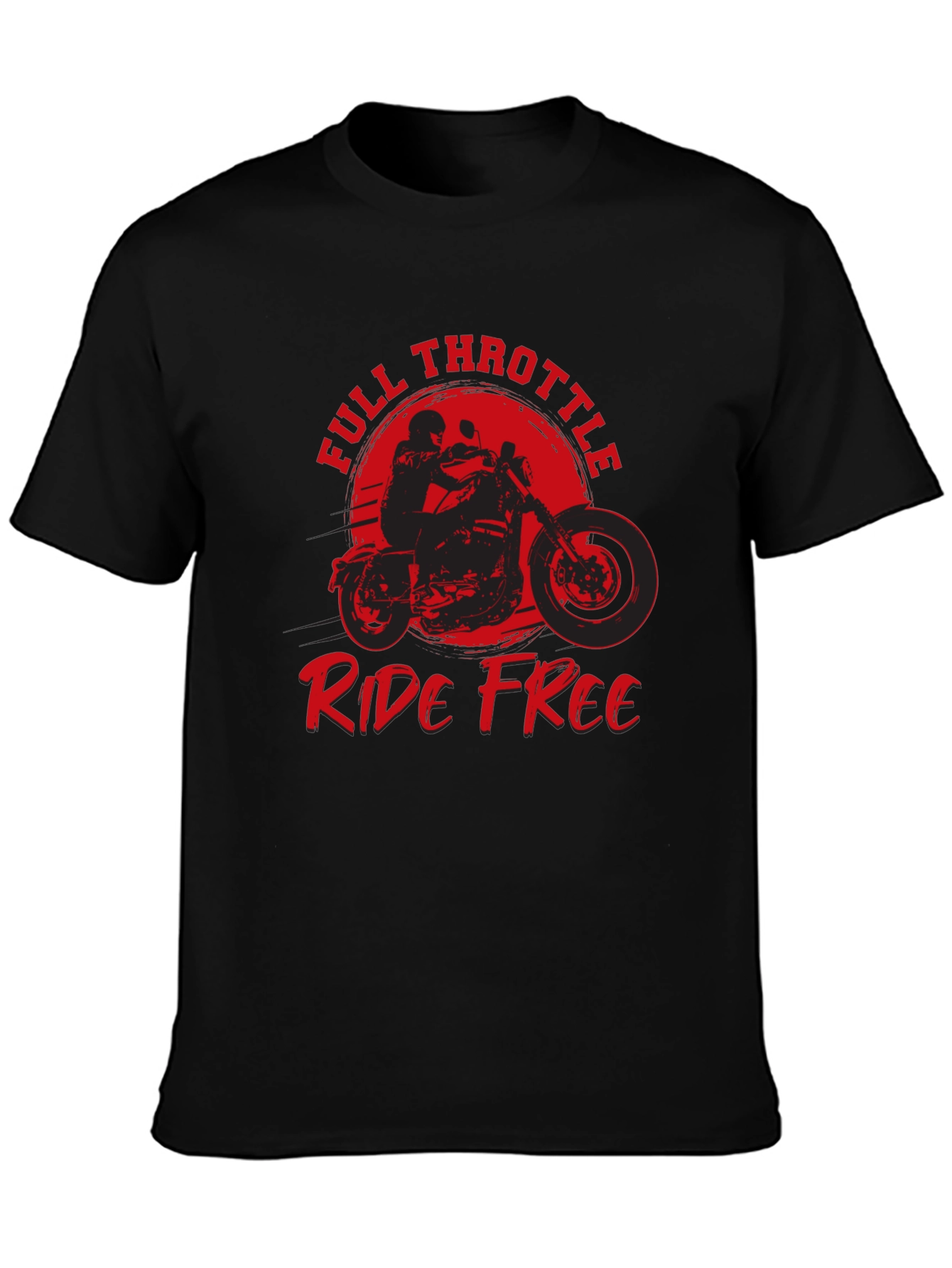 Full Throttle Ride Free Graphic Tee