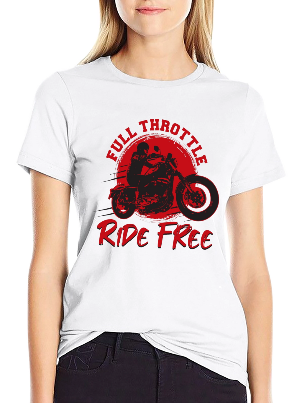Full Throttle Ride Free Graphic Tee