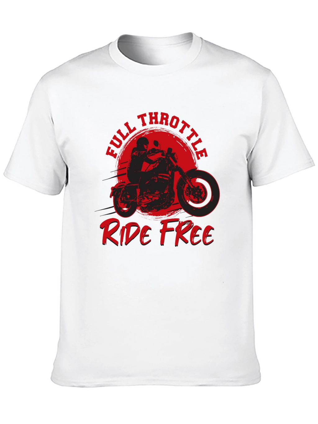 Full Throttle Ride Free Graphic Tee