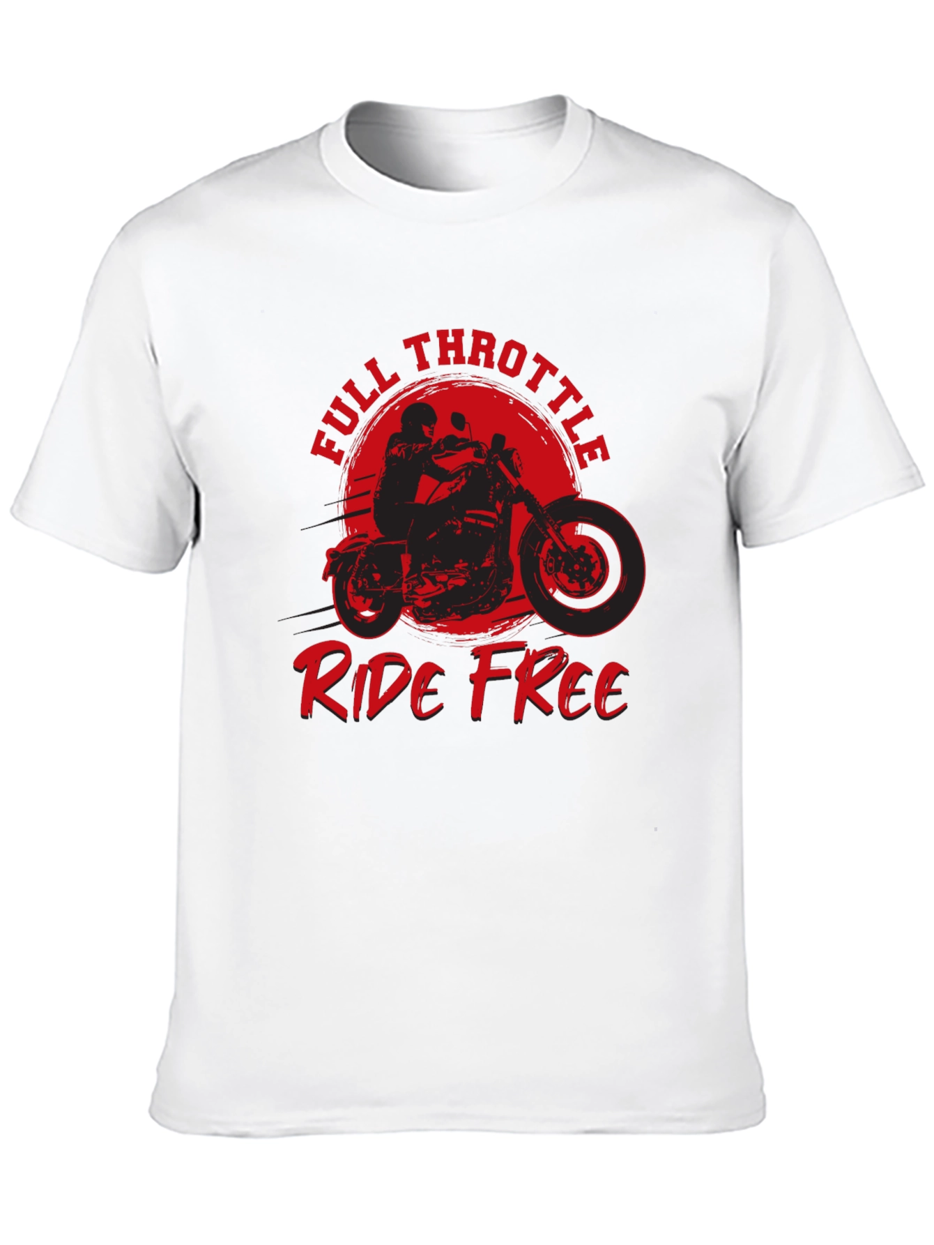 Full Throttle Ride Free Graphic Tee