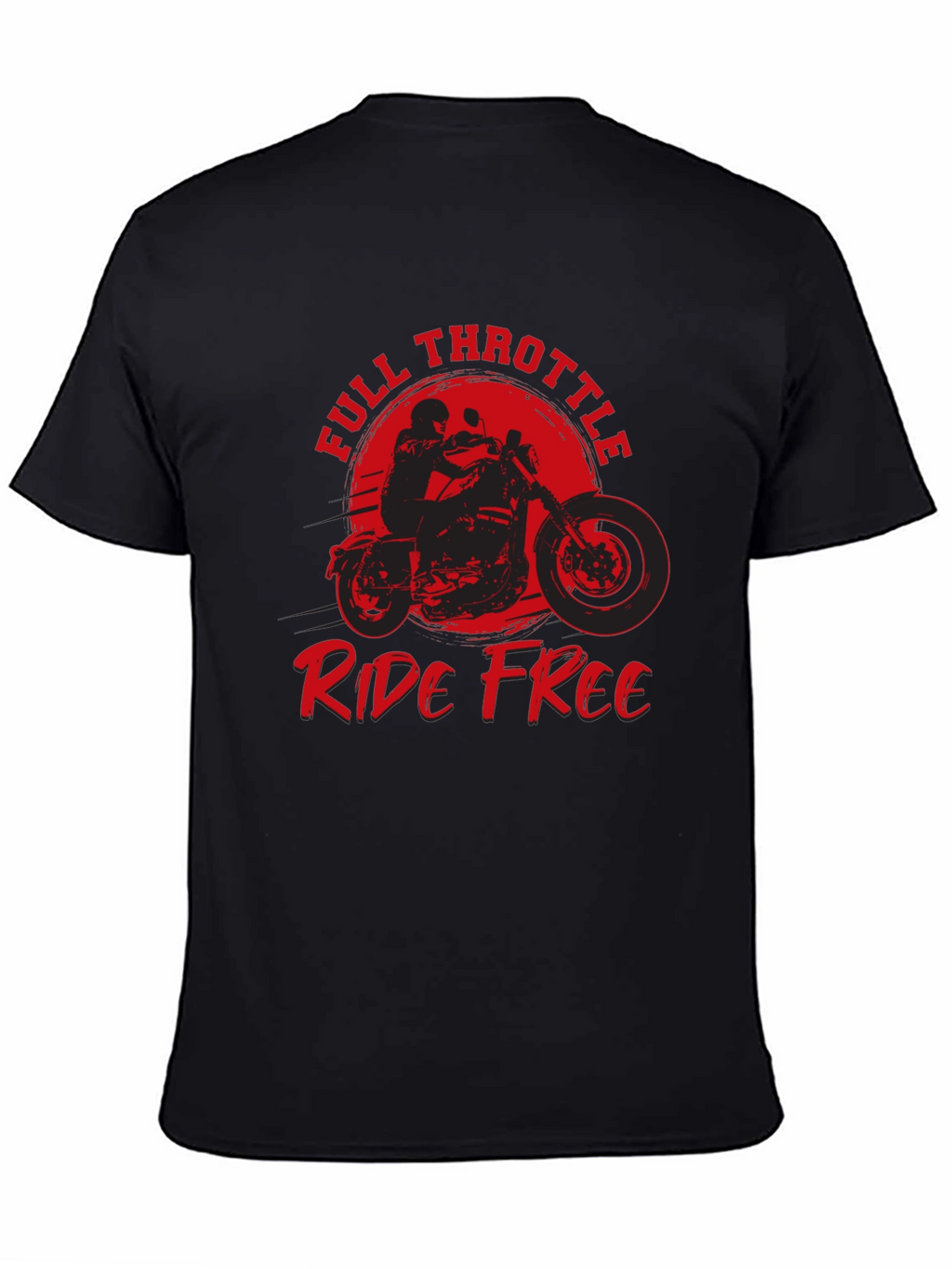 Full Throttle Ride Free Graphic Tee