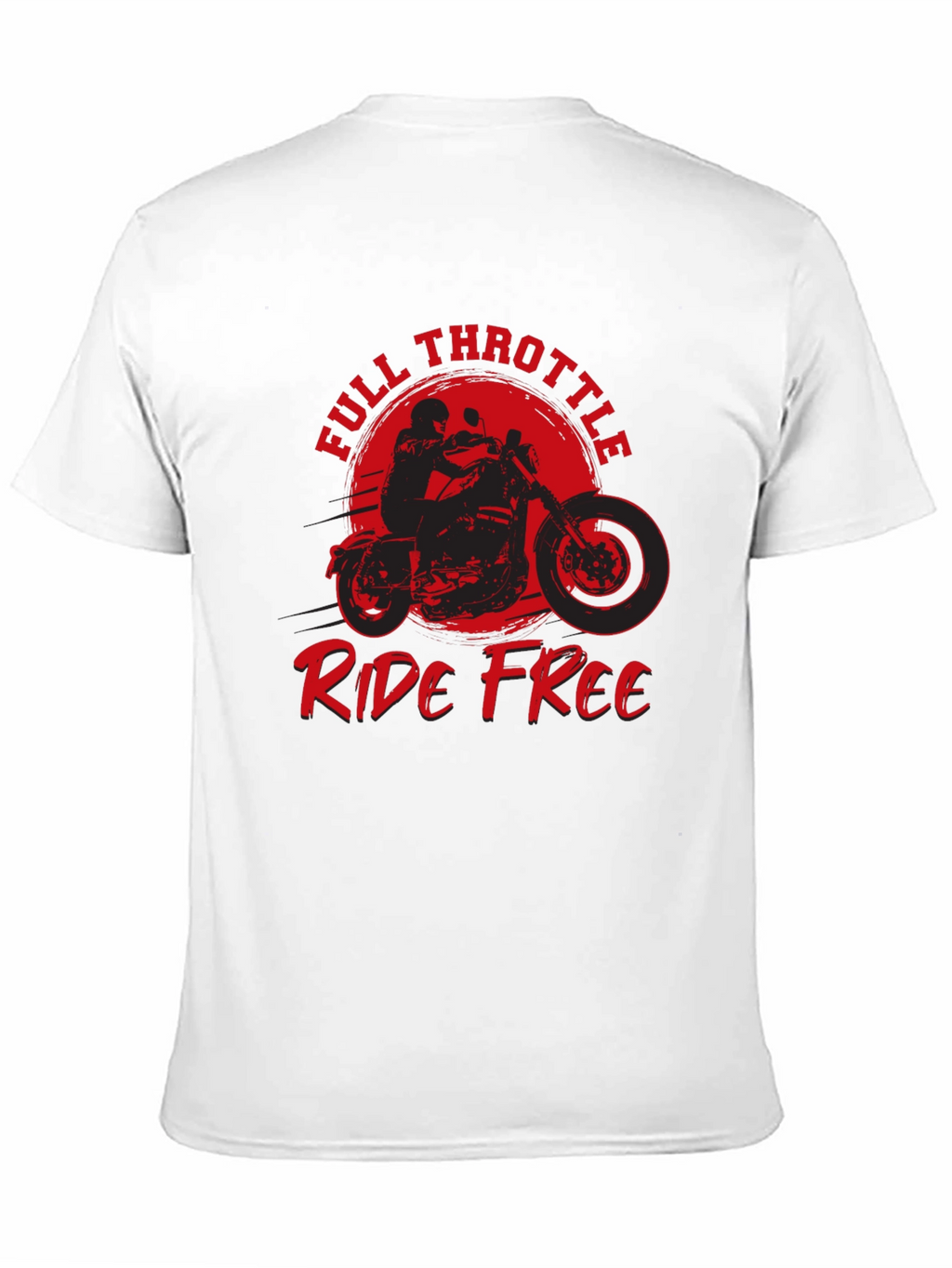 Full Throttle Ride Free Graphic Tee