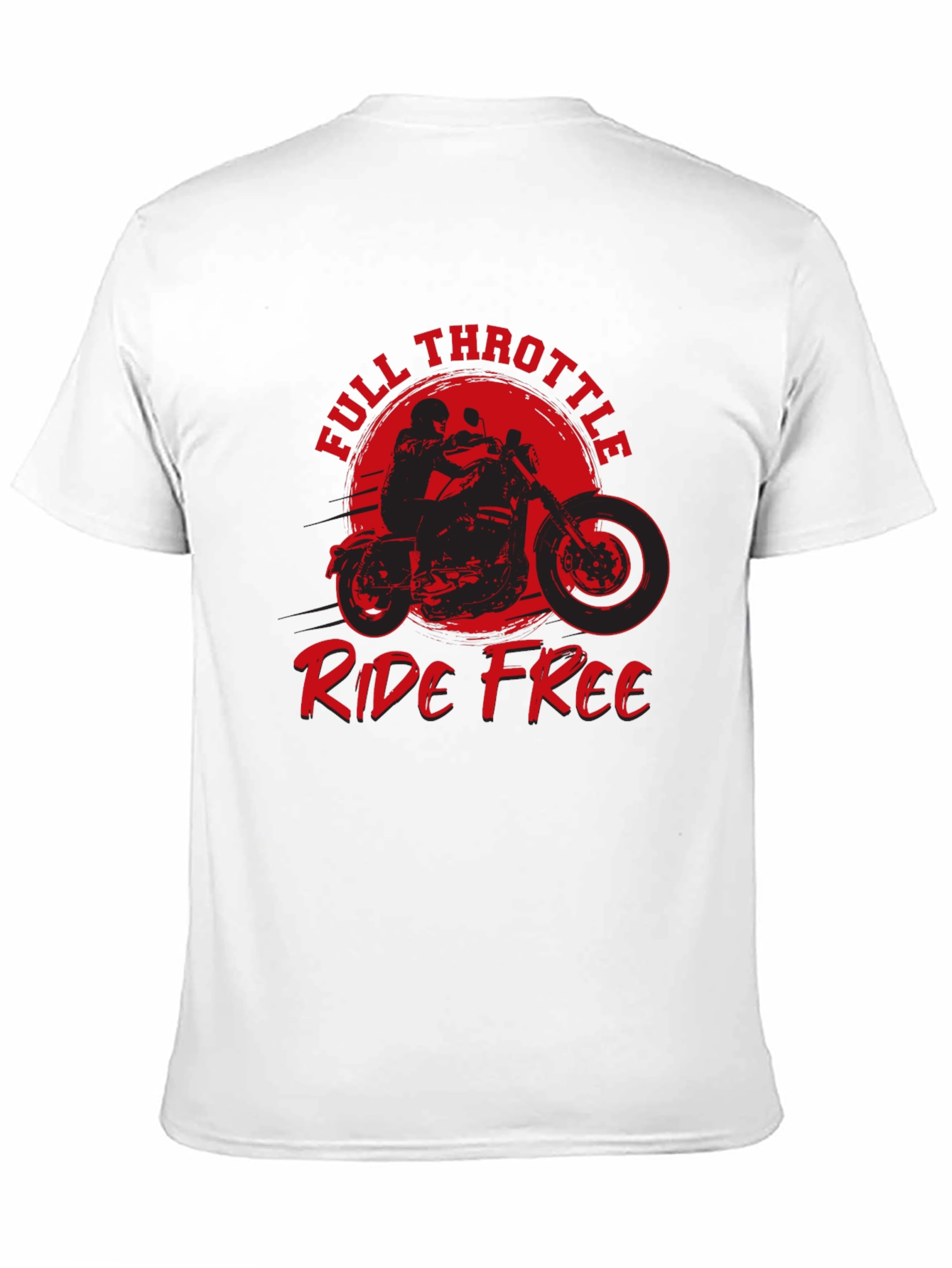 Full Throttle Ride Free Graphic Tee
