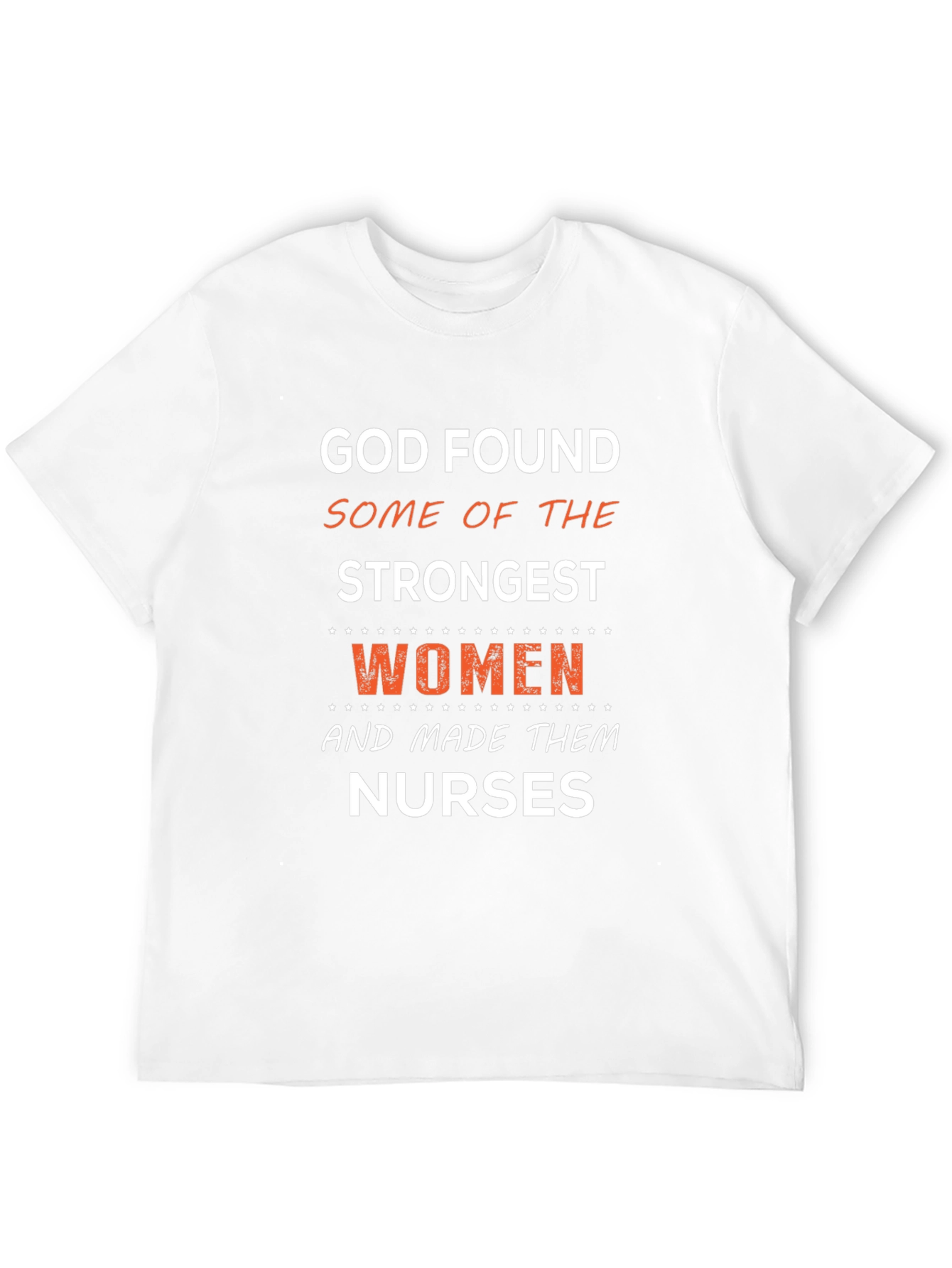 Strongest Women Nurses T-Shirt - Black Graphic Tee