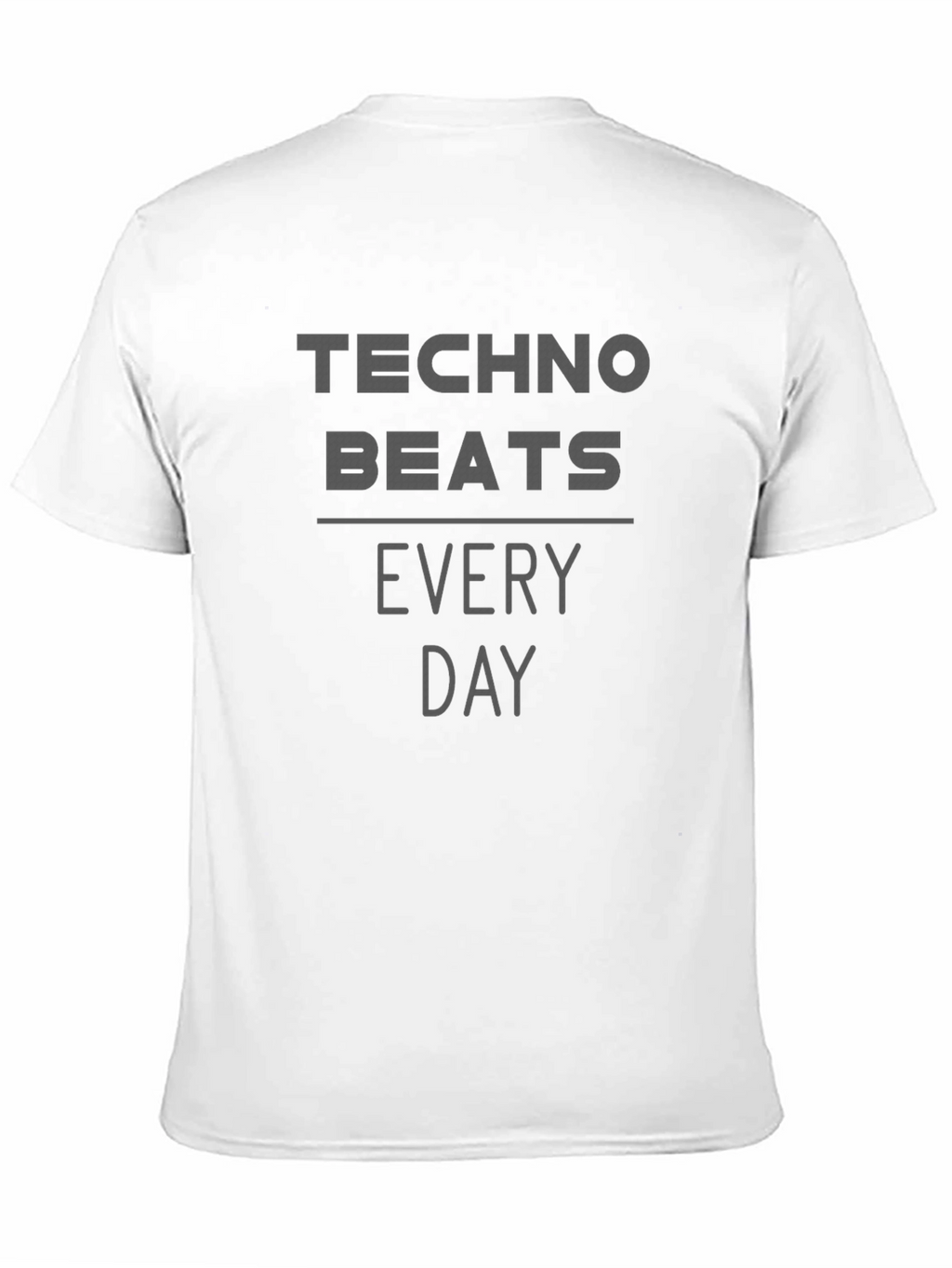 Techno Beats Everyday Graphic Tee