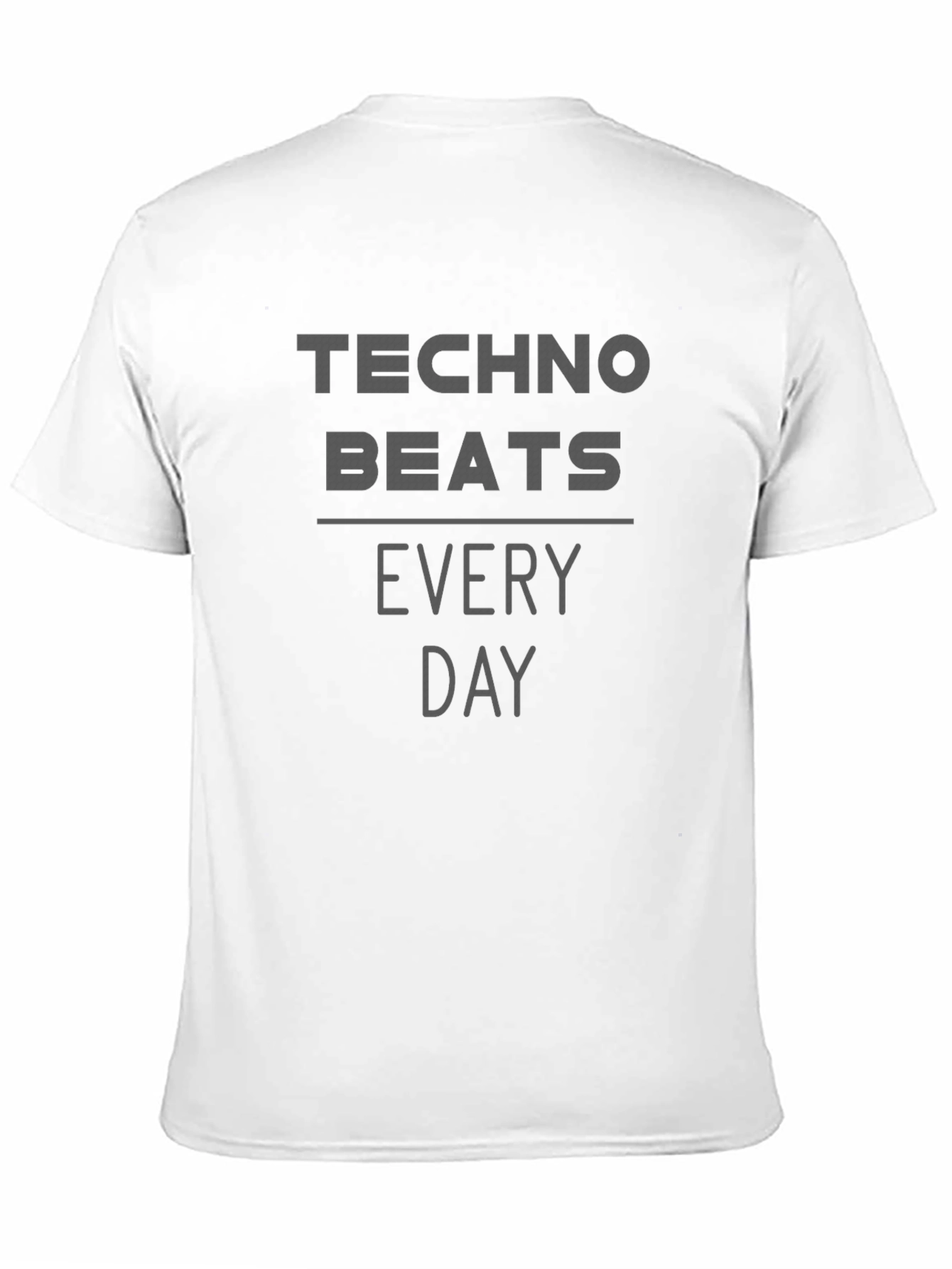 Techno Beats Everyday Graphic Tee