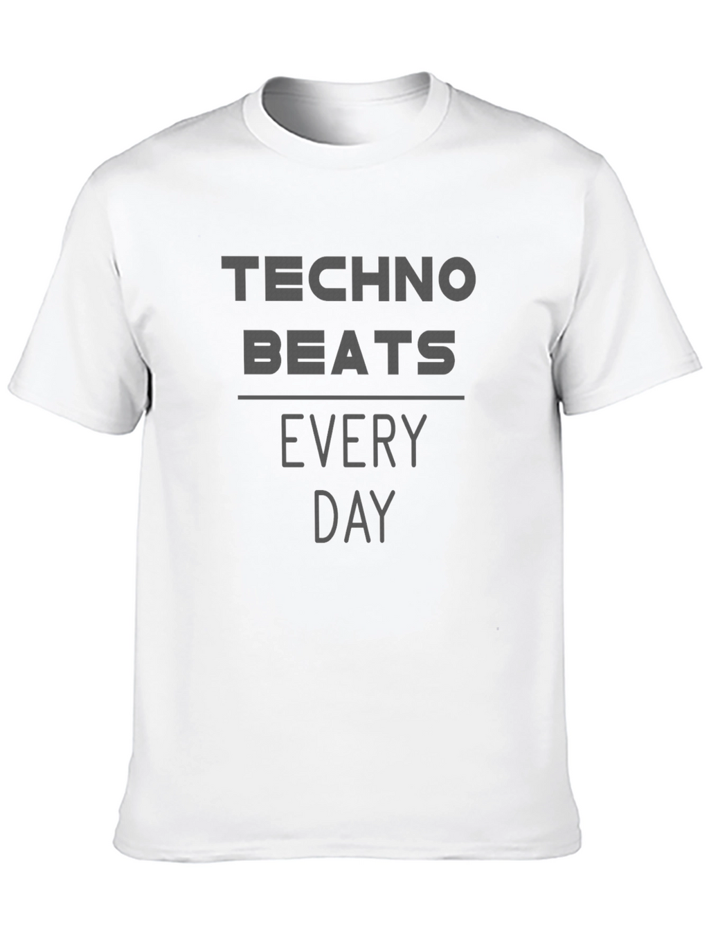 Techno Beats Everyday Graphic Tee