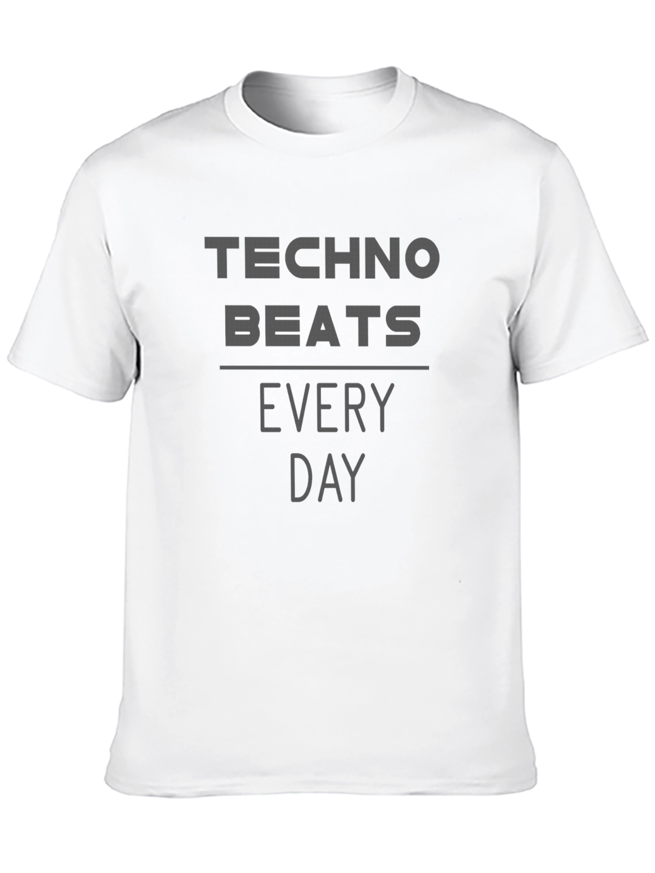 Techno Beats Everyday Graphic Tee