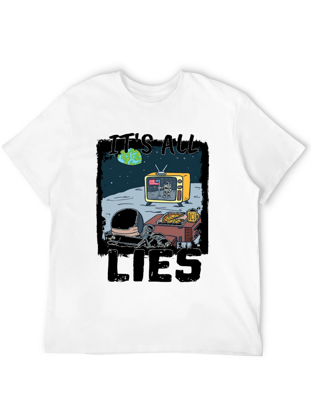 Its All Lies Conspiracy T-Shirt