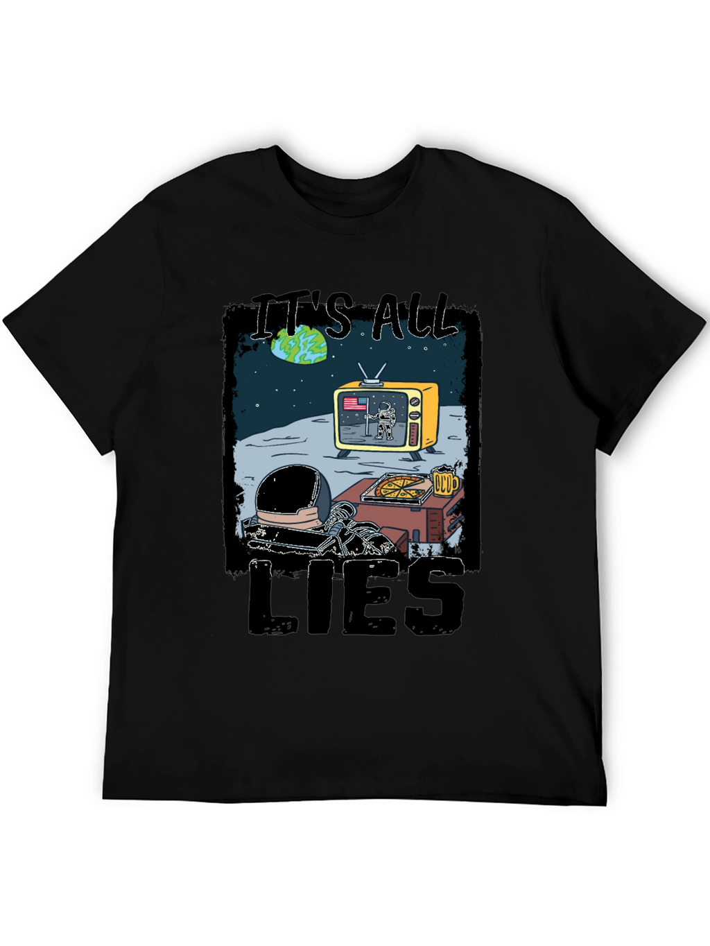 Its All Lies Conspiracy T-Shirt