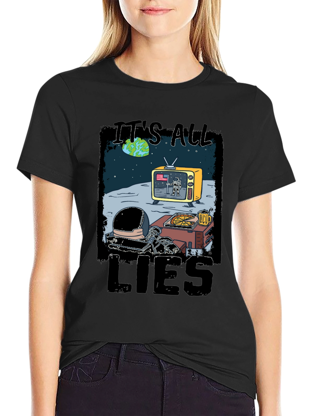 Its All Lies Conspiracy T-Shirt
