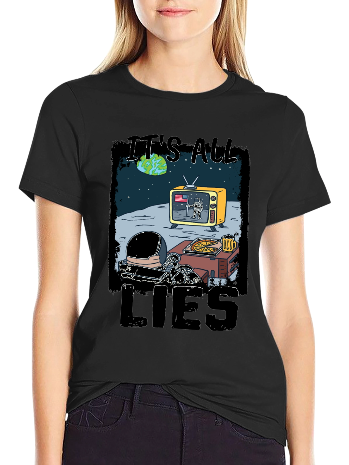 Its All Lies Conspiracy T-Shirt
