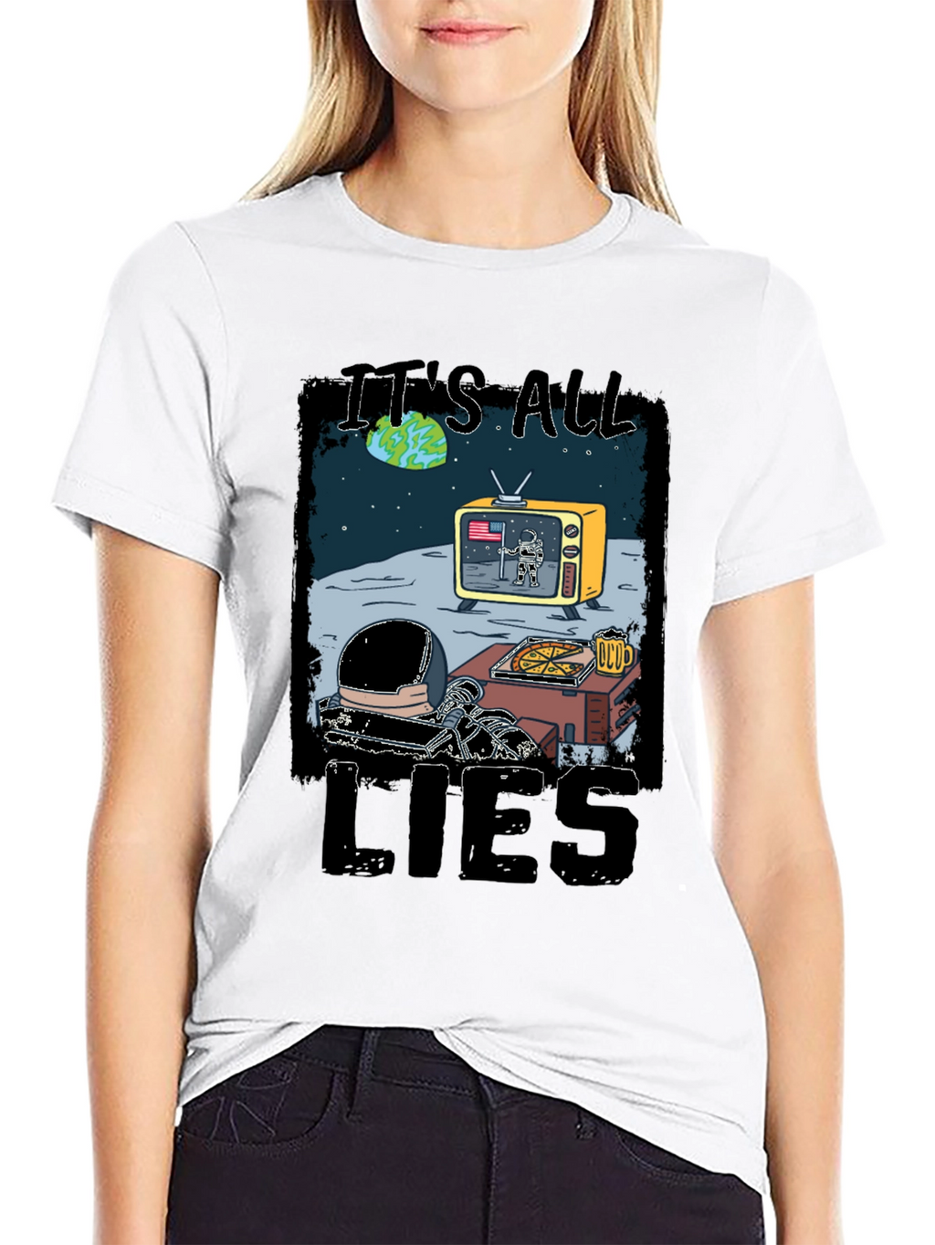 Its All Lies Conspiracy T-Shirt