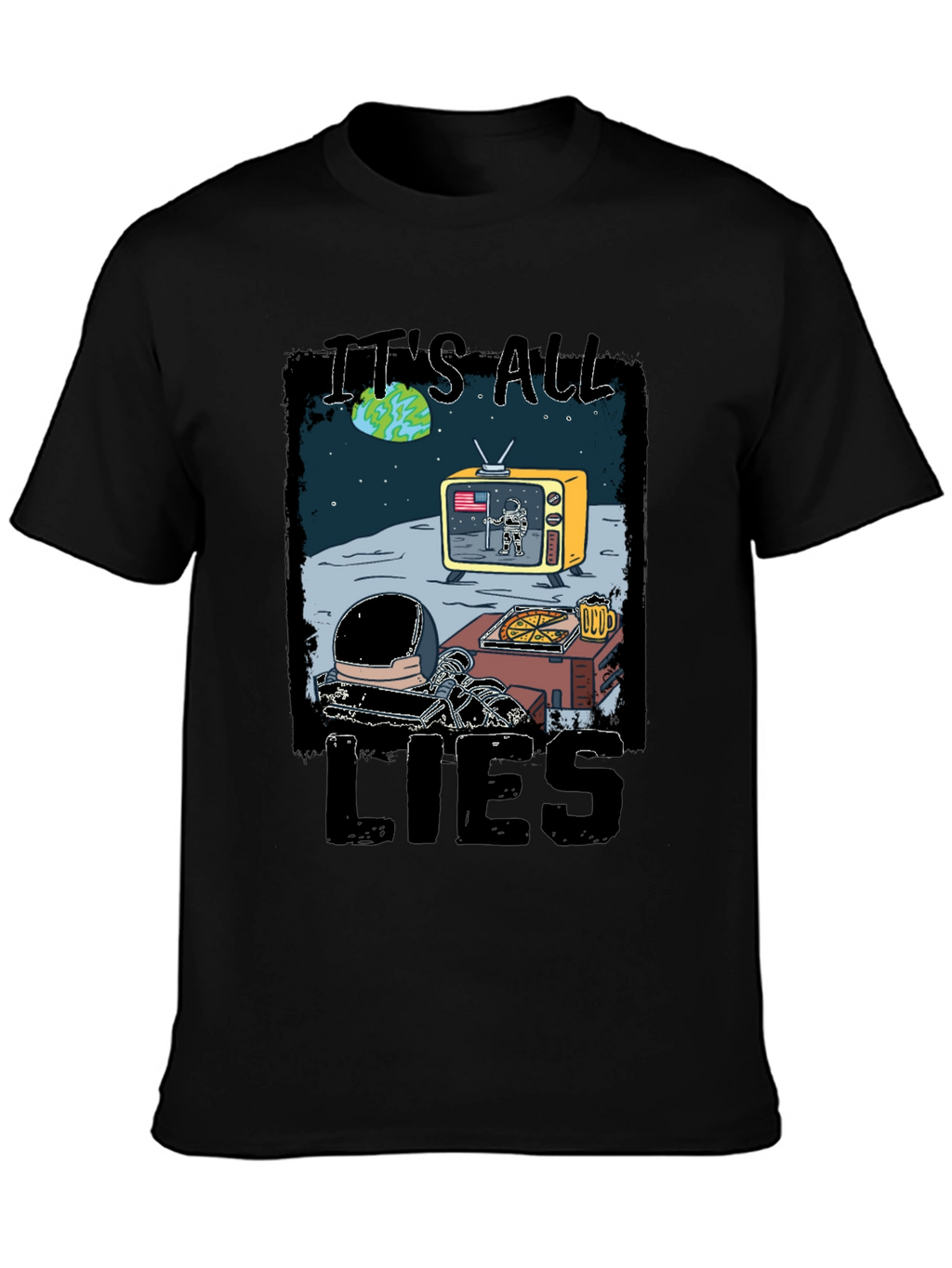 Its All Lies Conspiracy T-Shirt