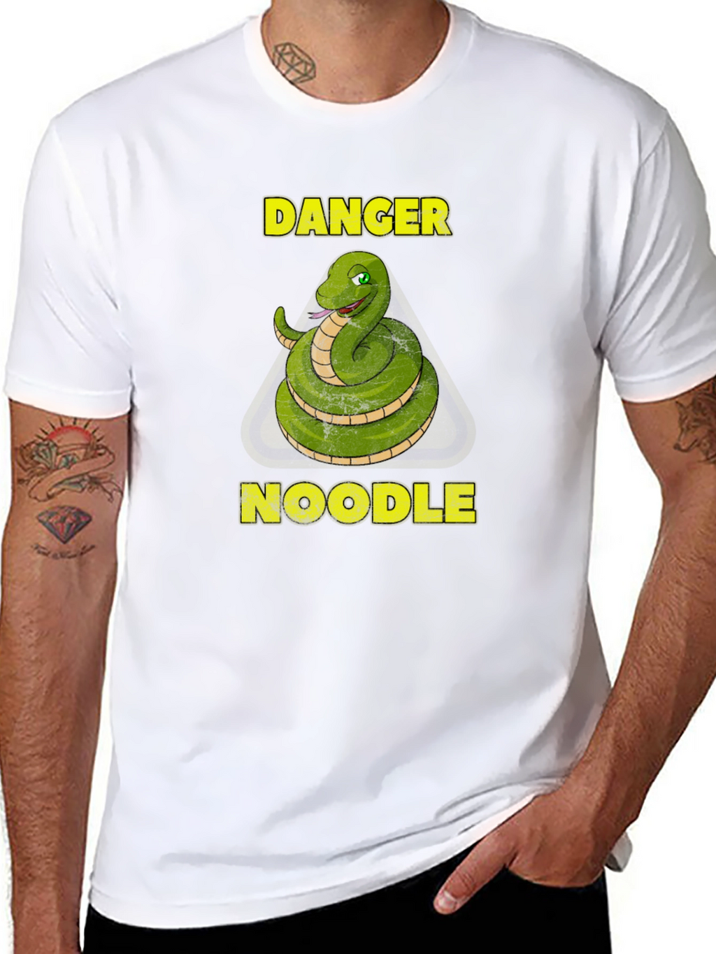 Danger Noodle Graphic Tee - Snake T-Shirt