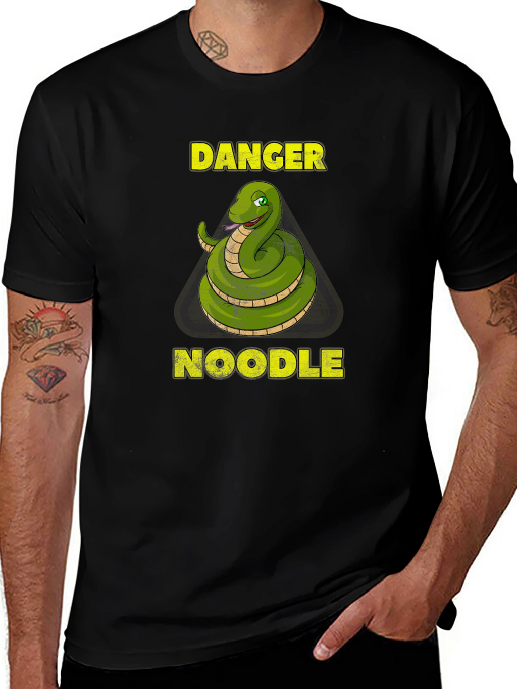 Danger Noodle Graphic Tee - Snake T-Shirt