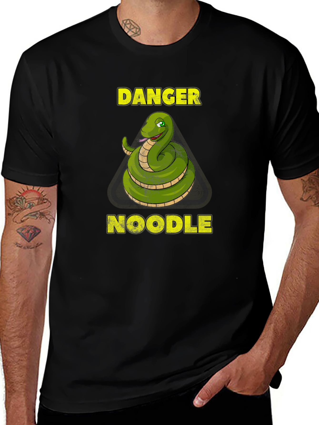 Danger Noodle Graphic Tee - Snake T-Shirt