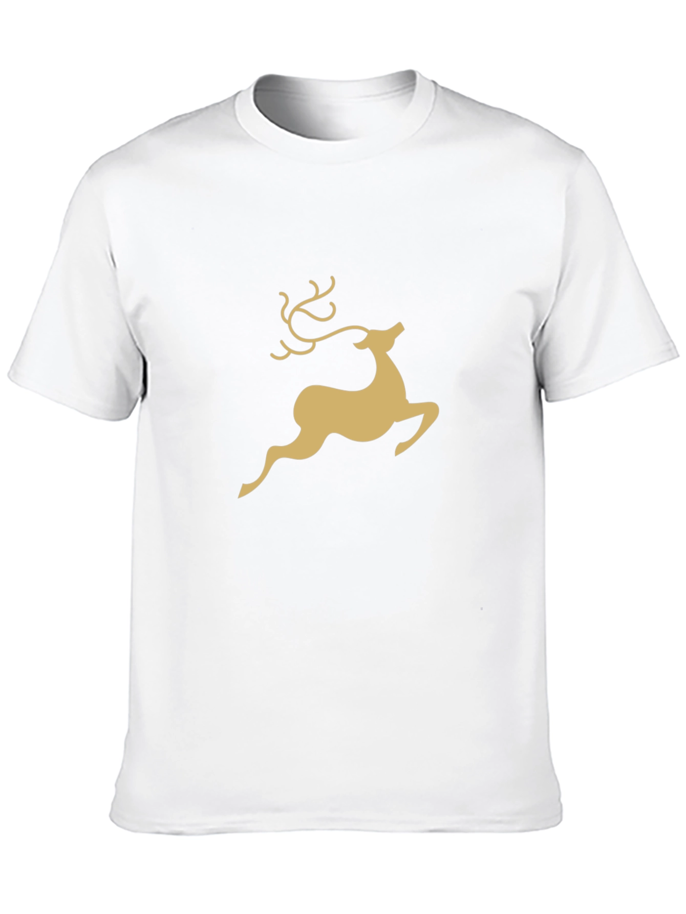 Reindeer Graphic Tee - Classic Holiday Style