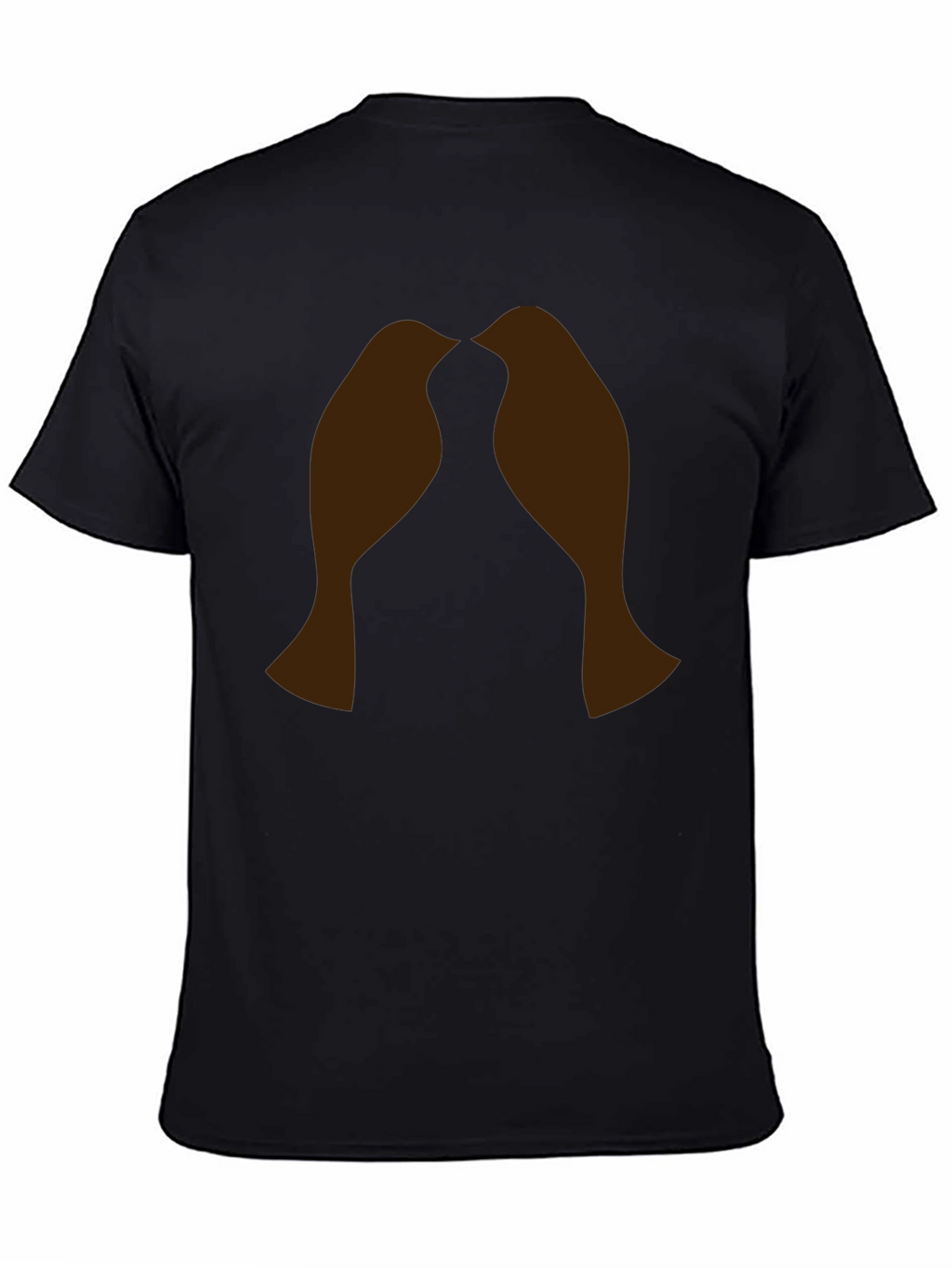 Lovebirds Graphic T-Shirt - Black